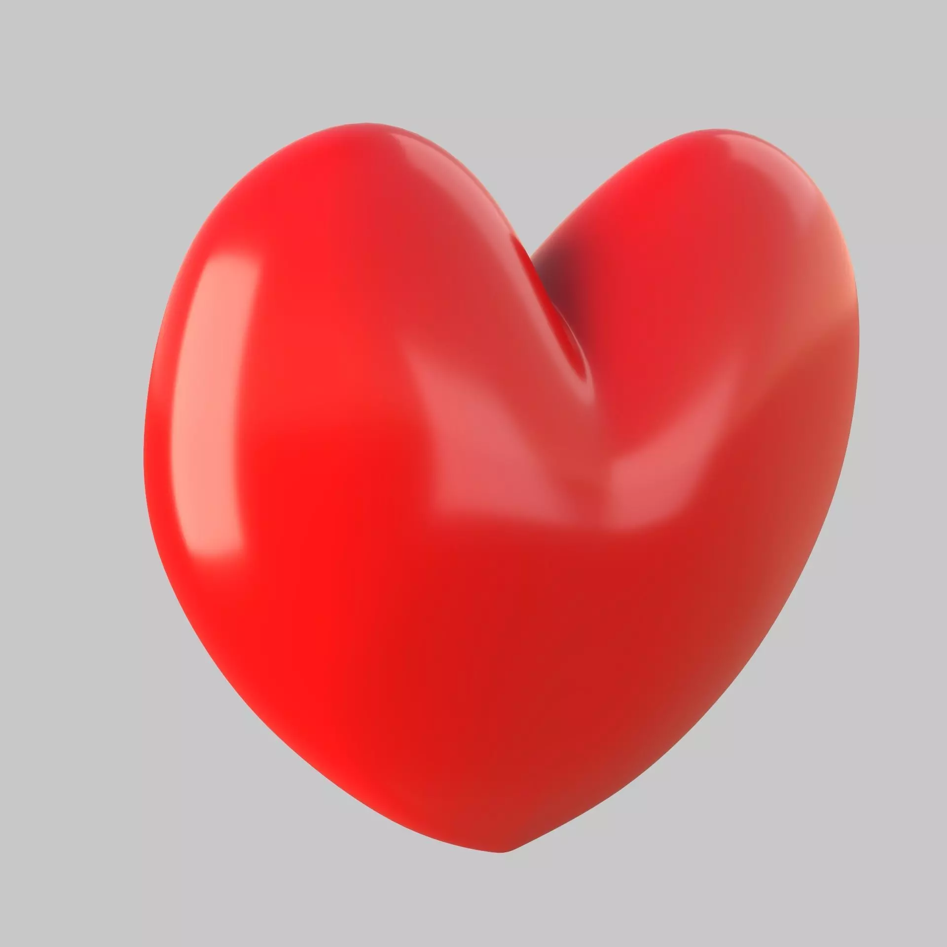 Heart icon v 13 3D model_0