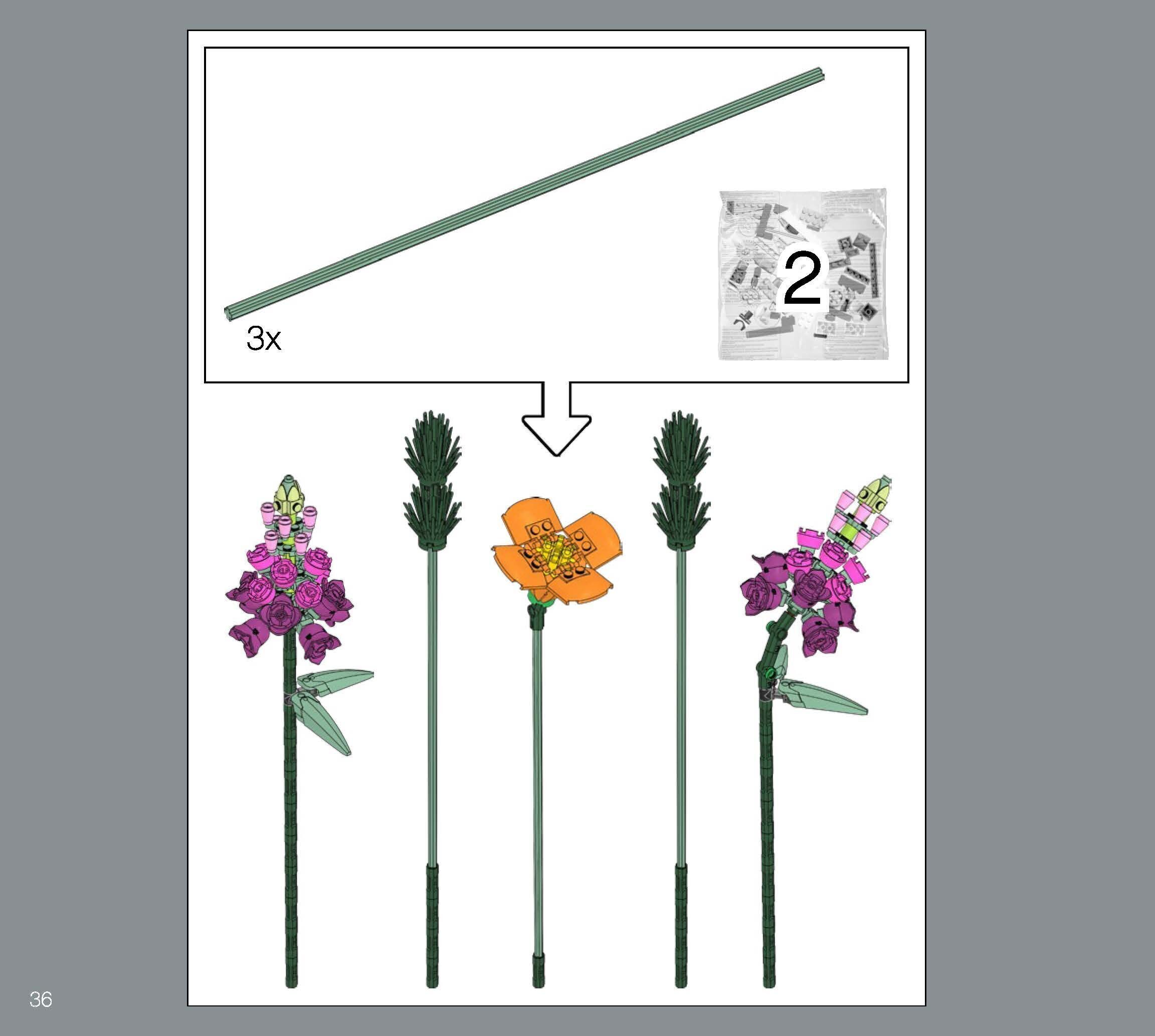 TwindBricks3D - 10280 Flower Bouquet 3D print model_26