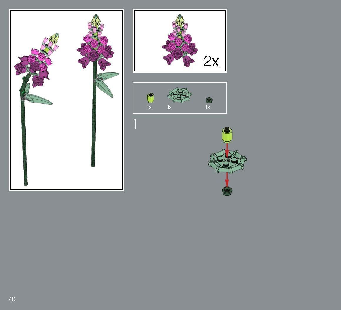 TwindBricks3D - 10280 Flower Bouquet 3D print model_38