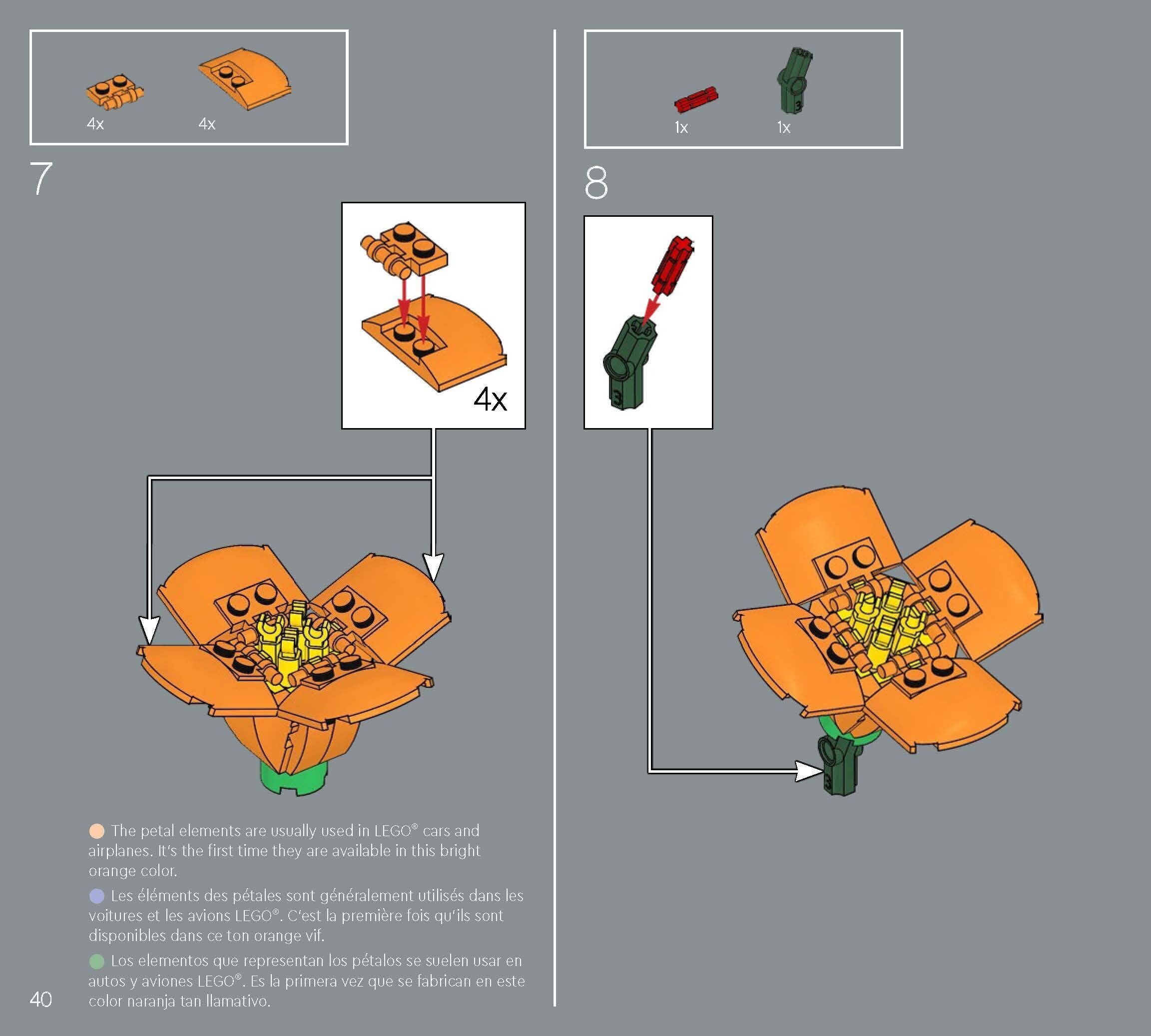 TwindBricks3D - 10280 Flower Bouquet 3D print model_30