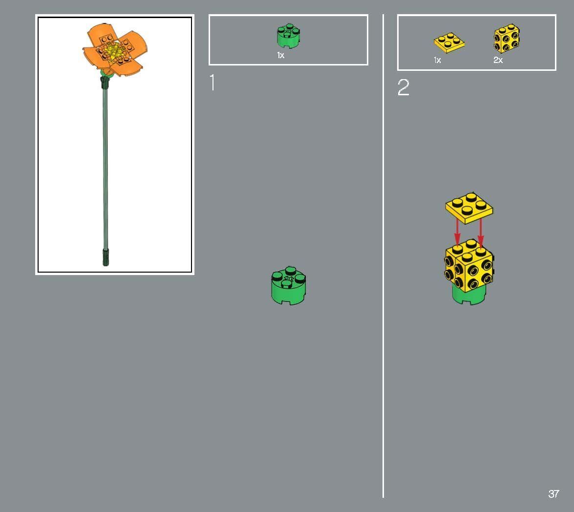 TwindBricks3D - 10280 Flower Bouquet 3D print model_27