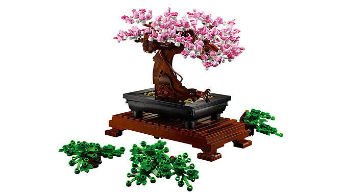 TwindBricks3D - 10281 Bonsai Tree 3D print model