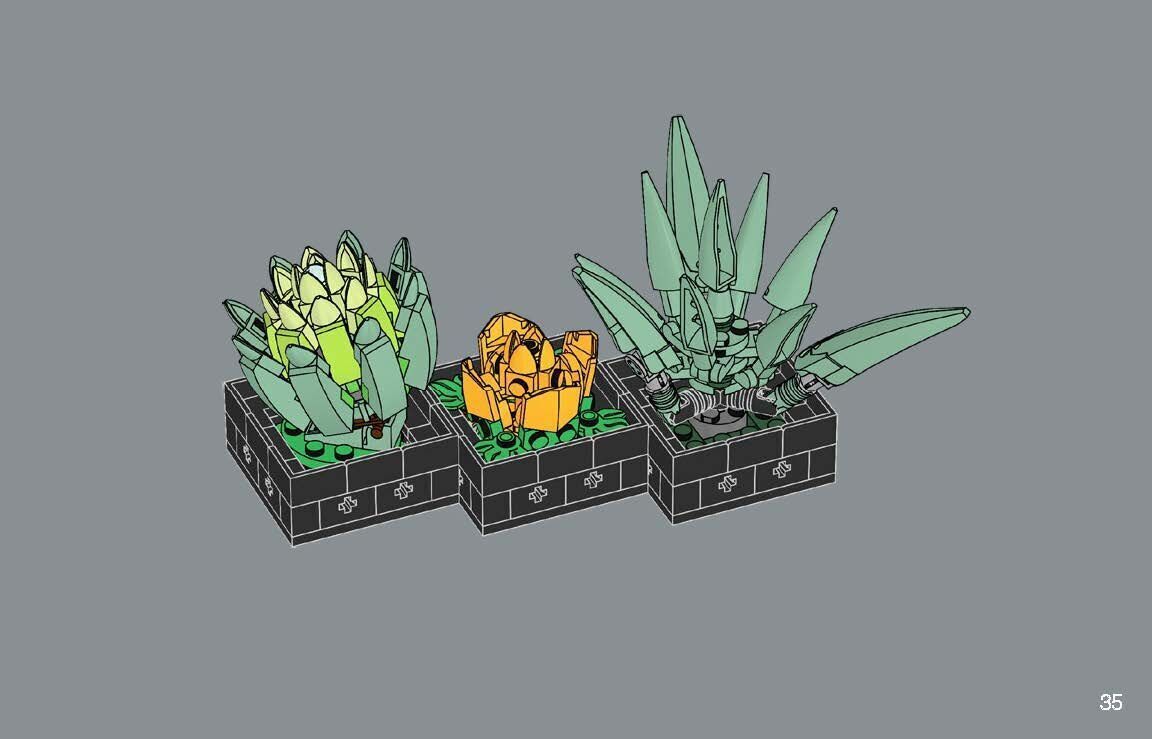 TwindBricks3D - 10309 Succulents 3D print model_30