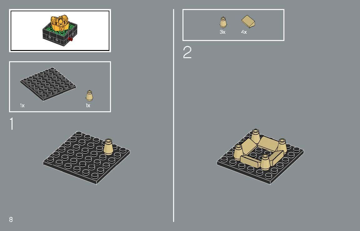 TwindBricks3D - 10309 Succulents 3D print model_3