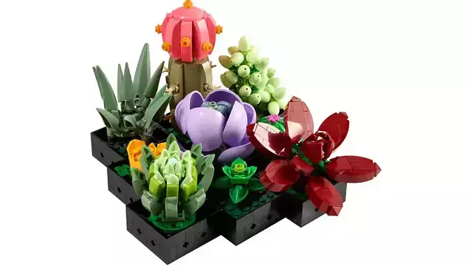 TwindBricks3D - 10309 Succulents