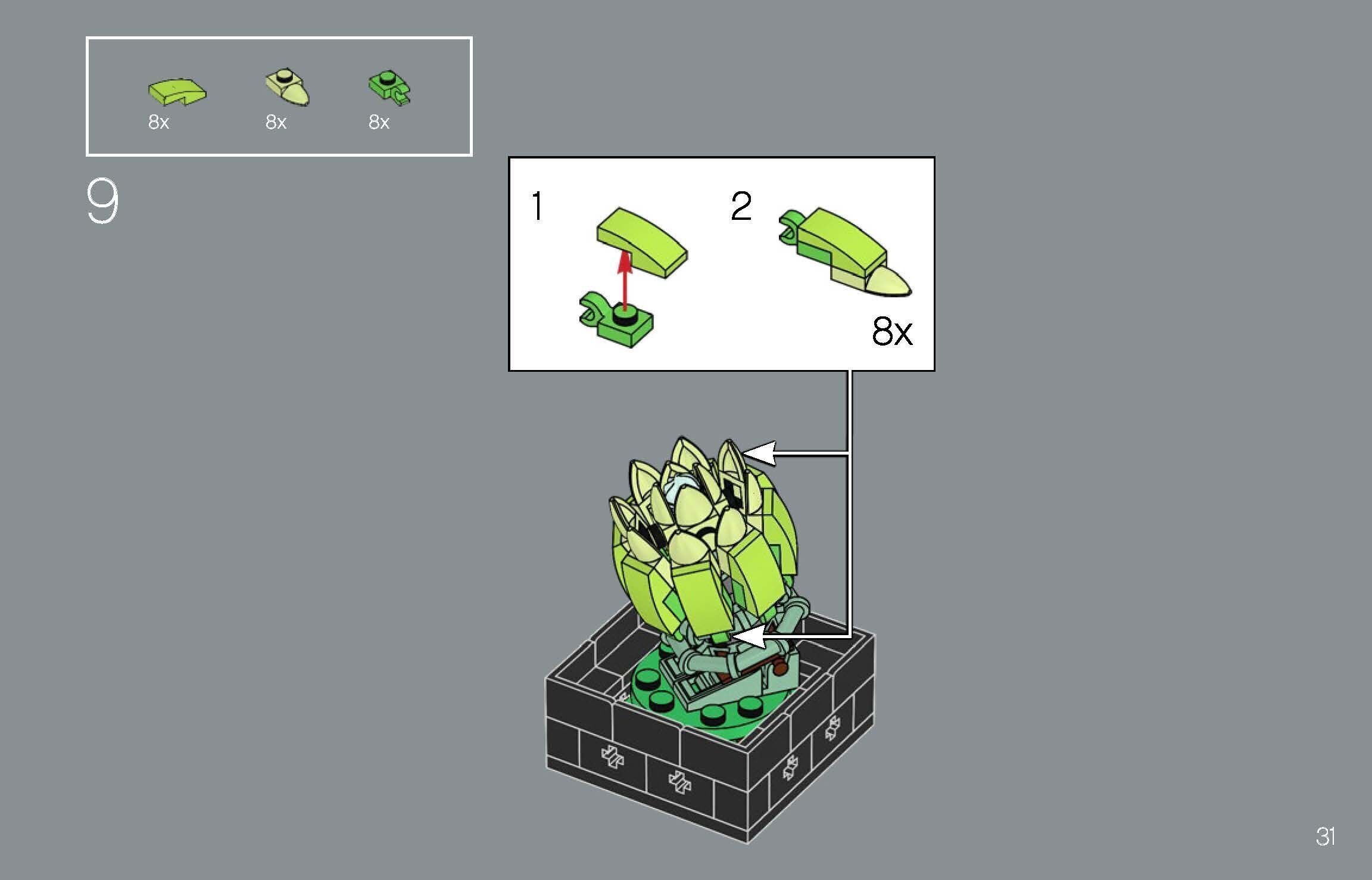 TwindBricks3D - 10309 Succulents 3D print model_26