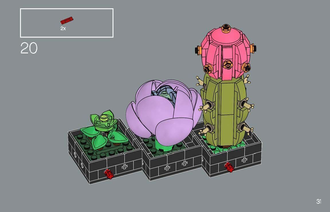 TwindBricks3D - 10309 Succulents 3D print model_61