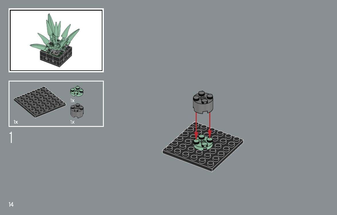 TwindBricks3D - 10309 Succulents 3D print model_9