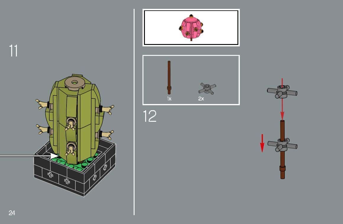 TwindBricks3D - 10309 Succulents 3D print model_54