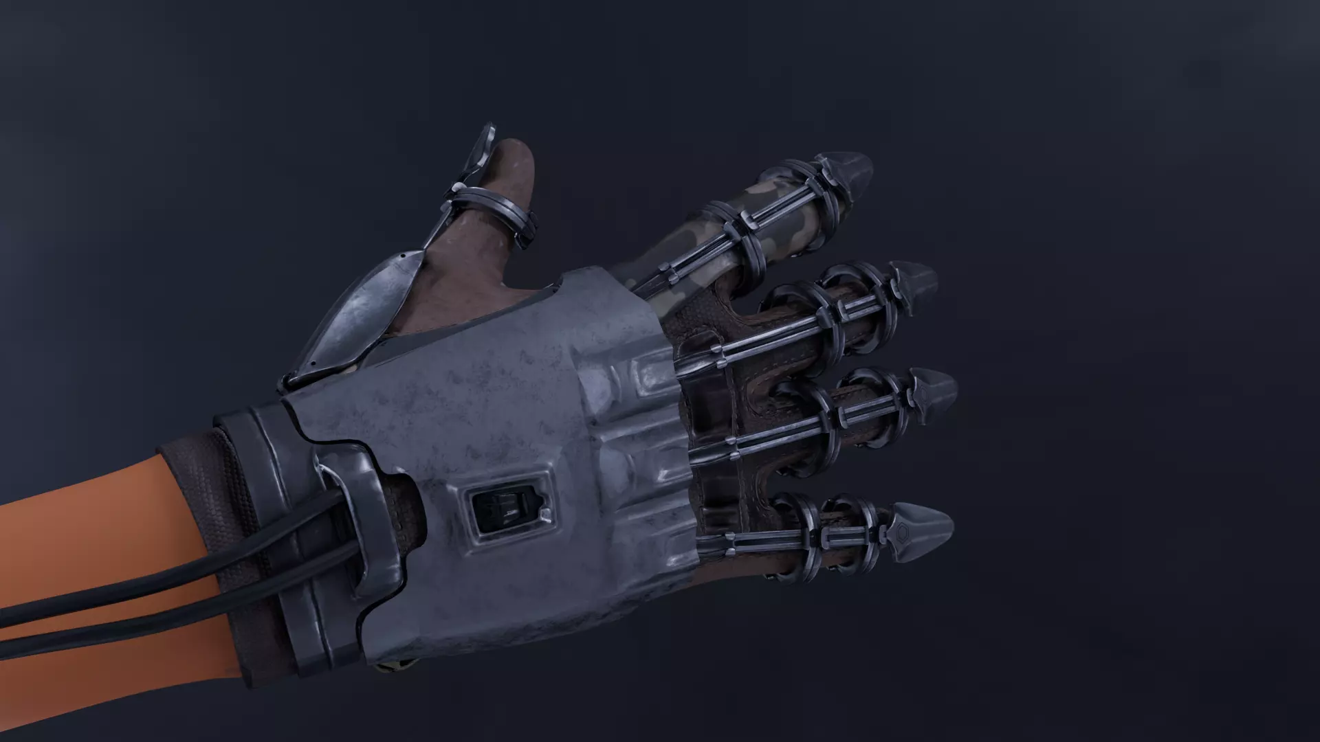 Robotic Gloves 3D model_0