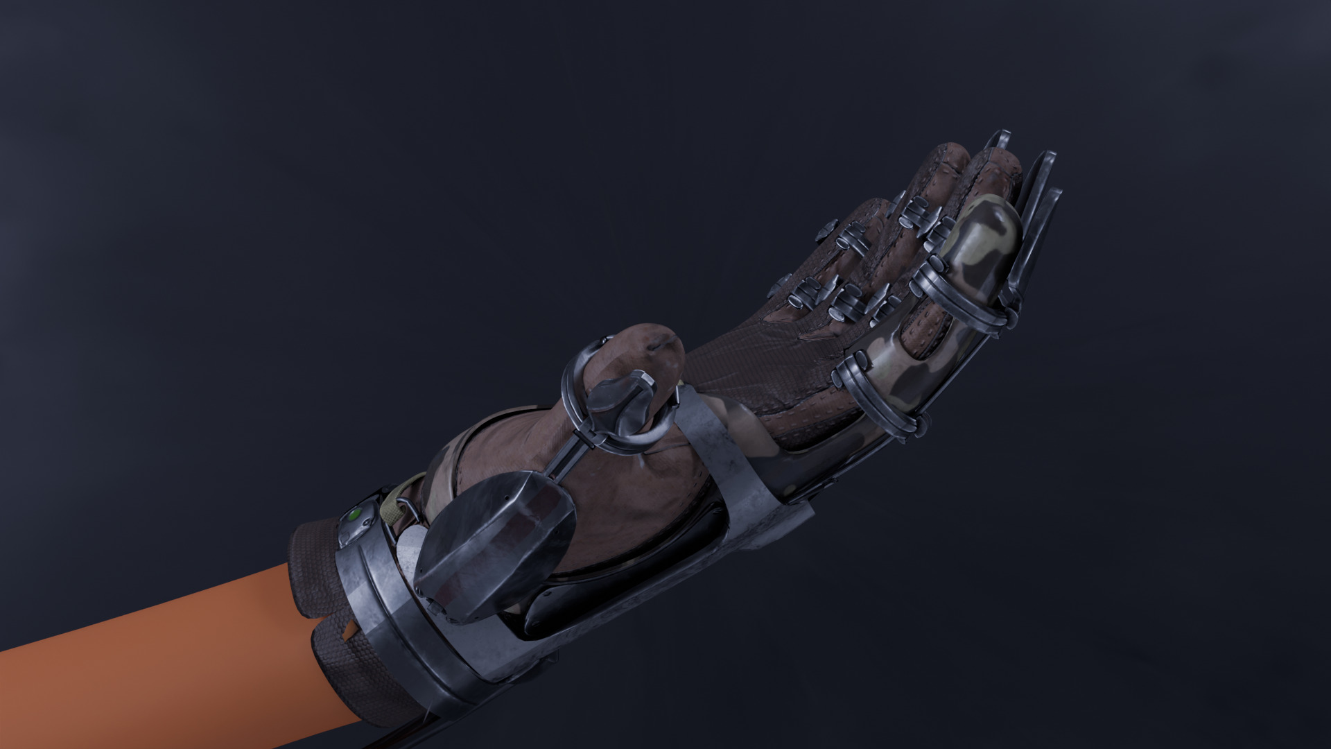 Robotic Gloves 3D model_2