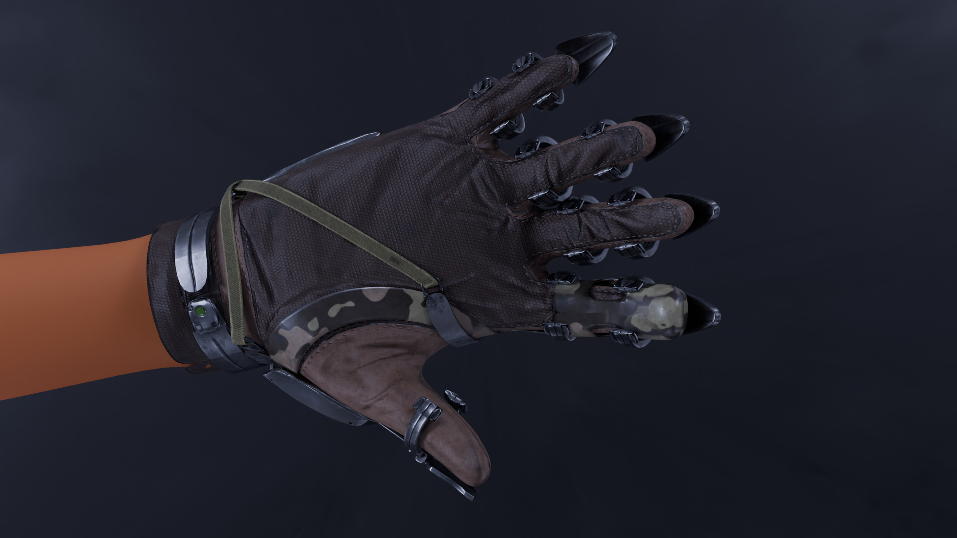 Robotic Gloves 3D model_1