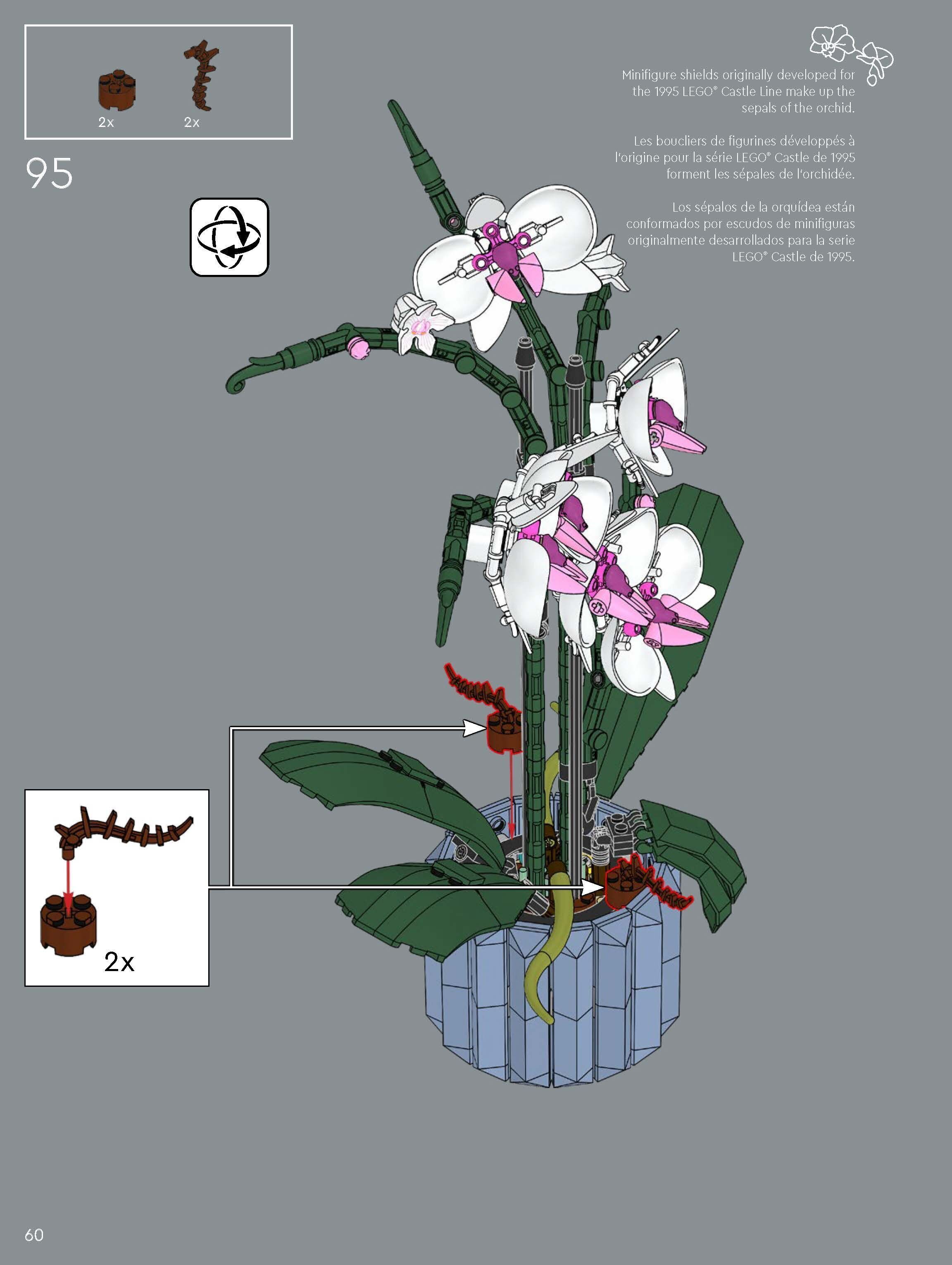 TwindBricks3D - 10311 Orchid - Elegant and Lifelike Floral Decor 3D print model_54
