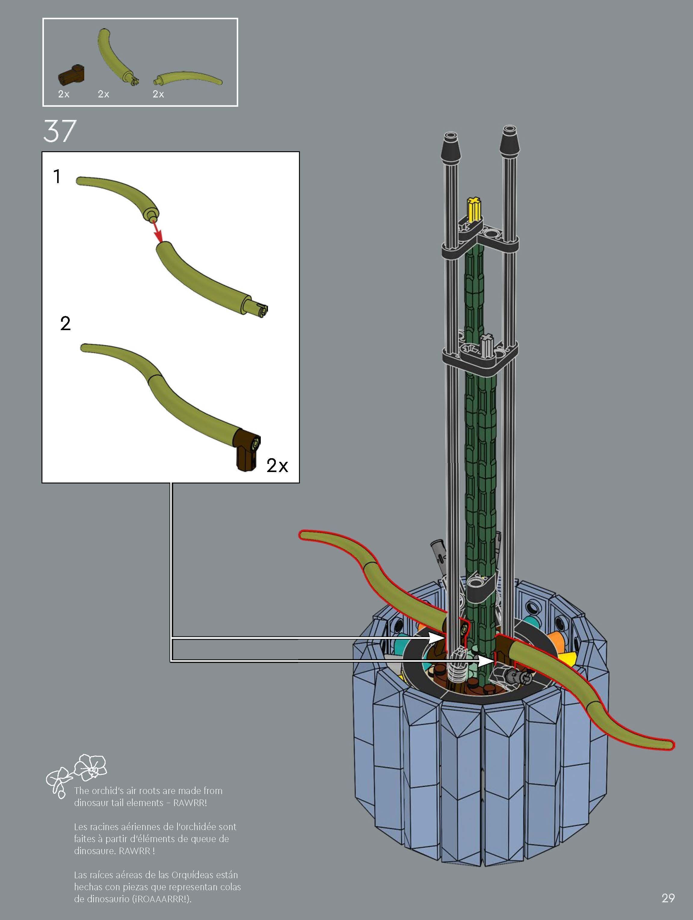 TwindBricks3D - 10311 Orchid - Elegant and Lifelike Floral Decor 3D print model_23