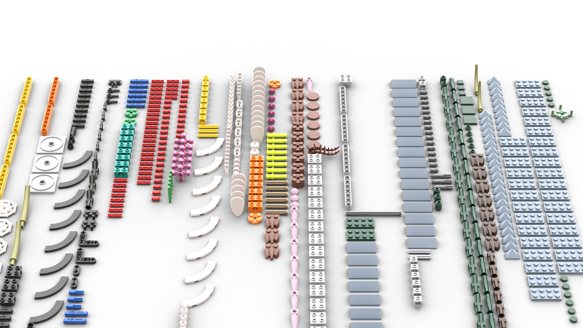 TwindBricks3D - 10311 Orchid - Elegant and Lifelike Floral Decor 3D print model_1