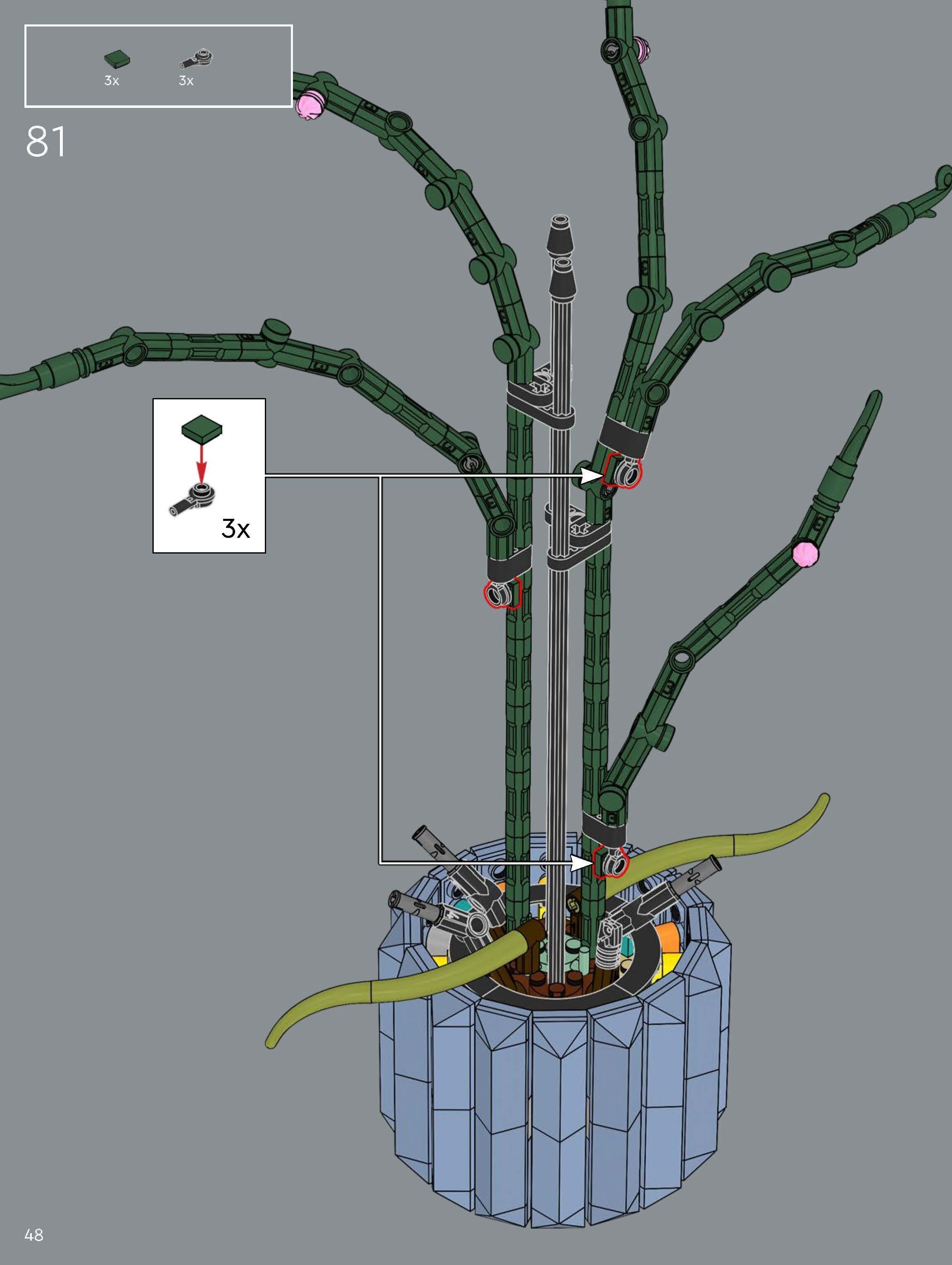TwindBricks3D - 10311 Orchid - Elegant and Lifelike Floral Decor 3D print model_42