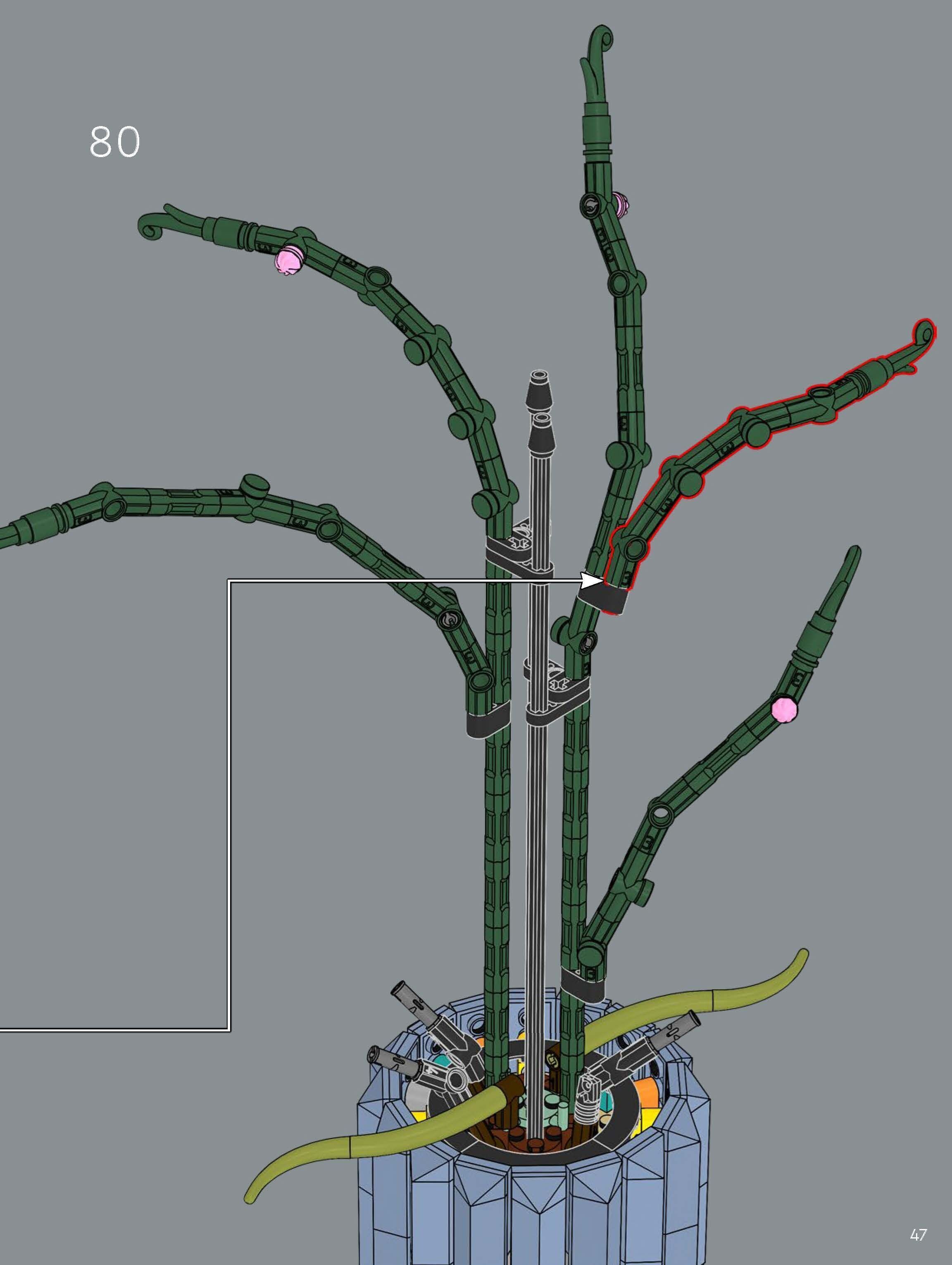 TwindBricks3D - 10311 Orchid - Elegant and Lifelike Floral Decor 3D print model_41