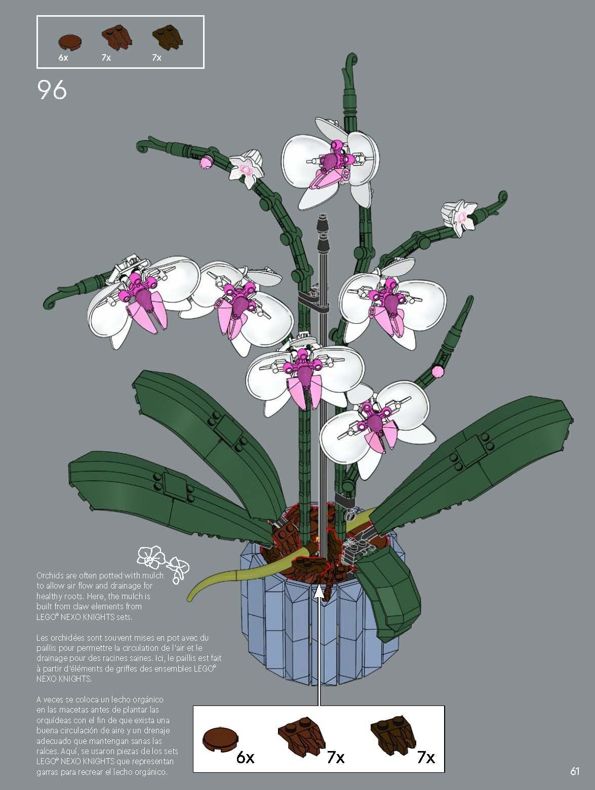 TwindBricks3D - 10311 Orchid - Elegant and Lifelike Floral Decor 3D print model_55