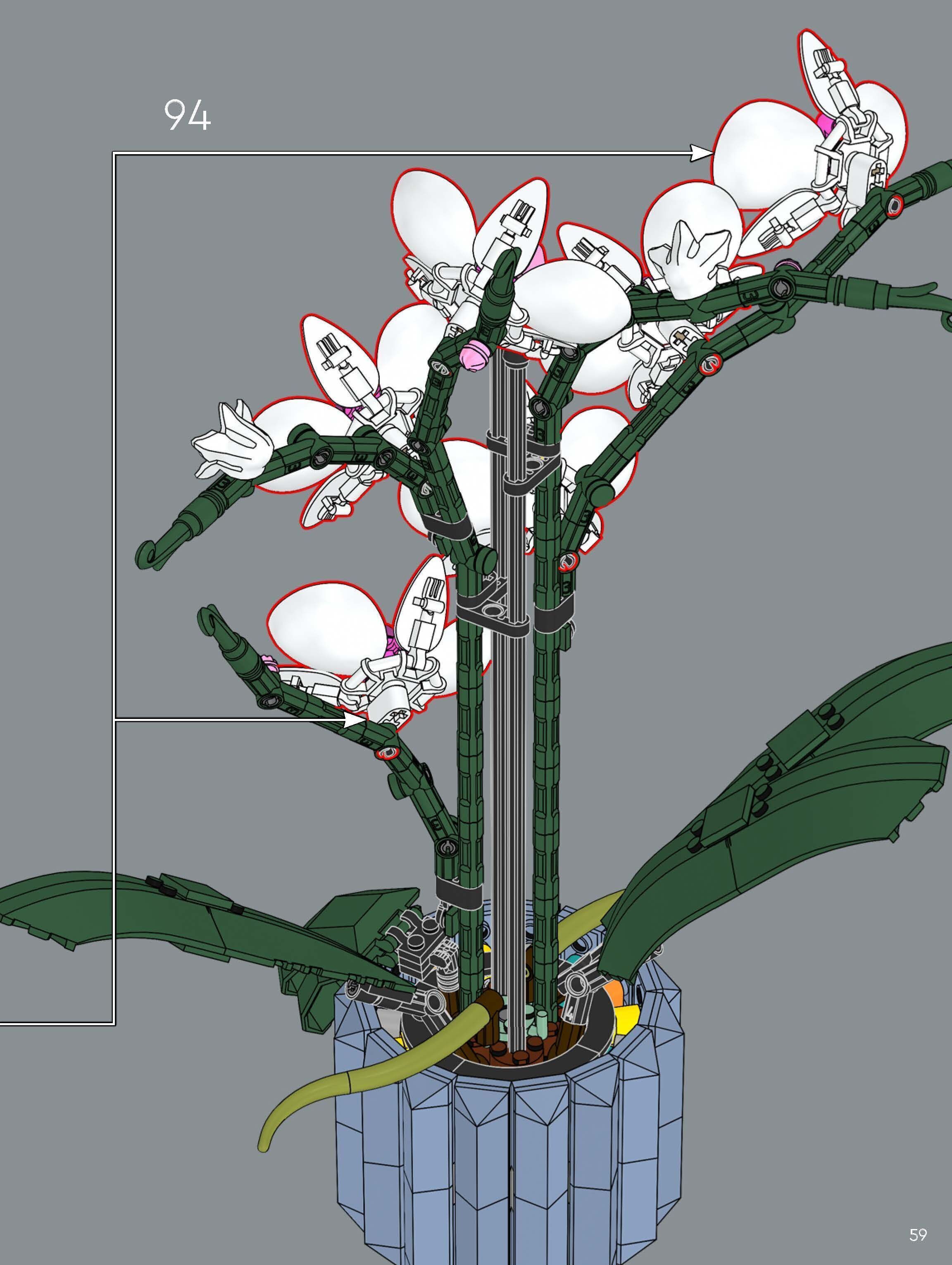 TwindBricks3D - 10311 Orchid - Elegant and Lifelike Floral Decor 3D print model_53