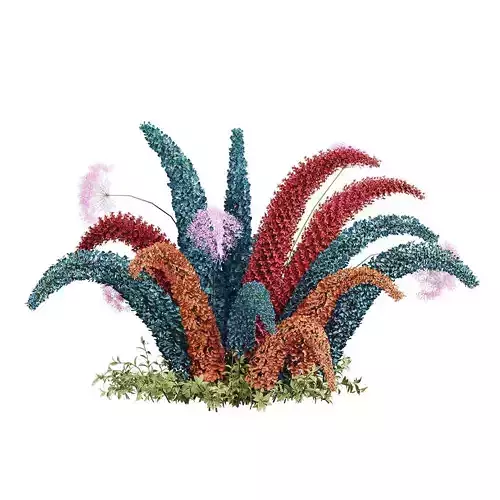 outdoor plant 003 3D model