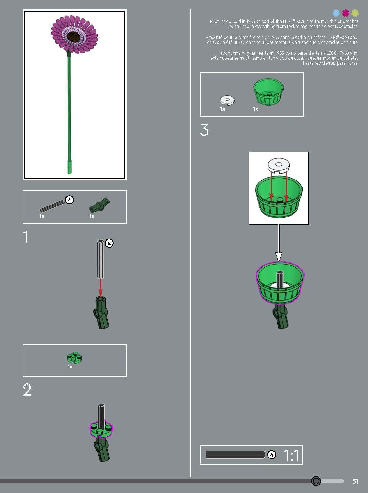 TwindBricks3D - 10313 Wildflower Bouquet 3D print model_41