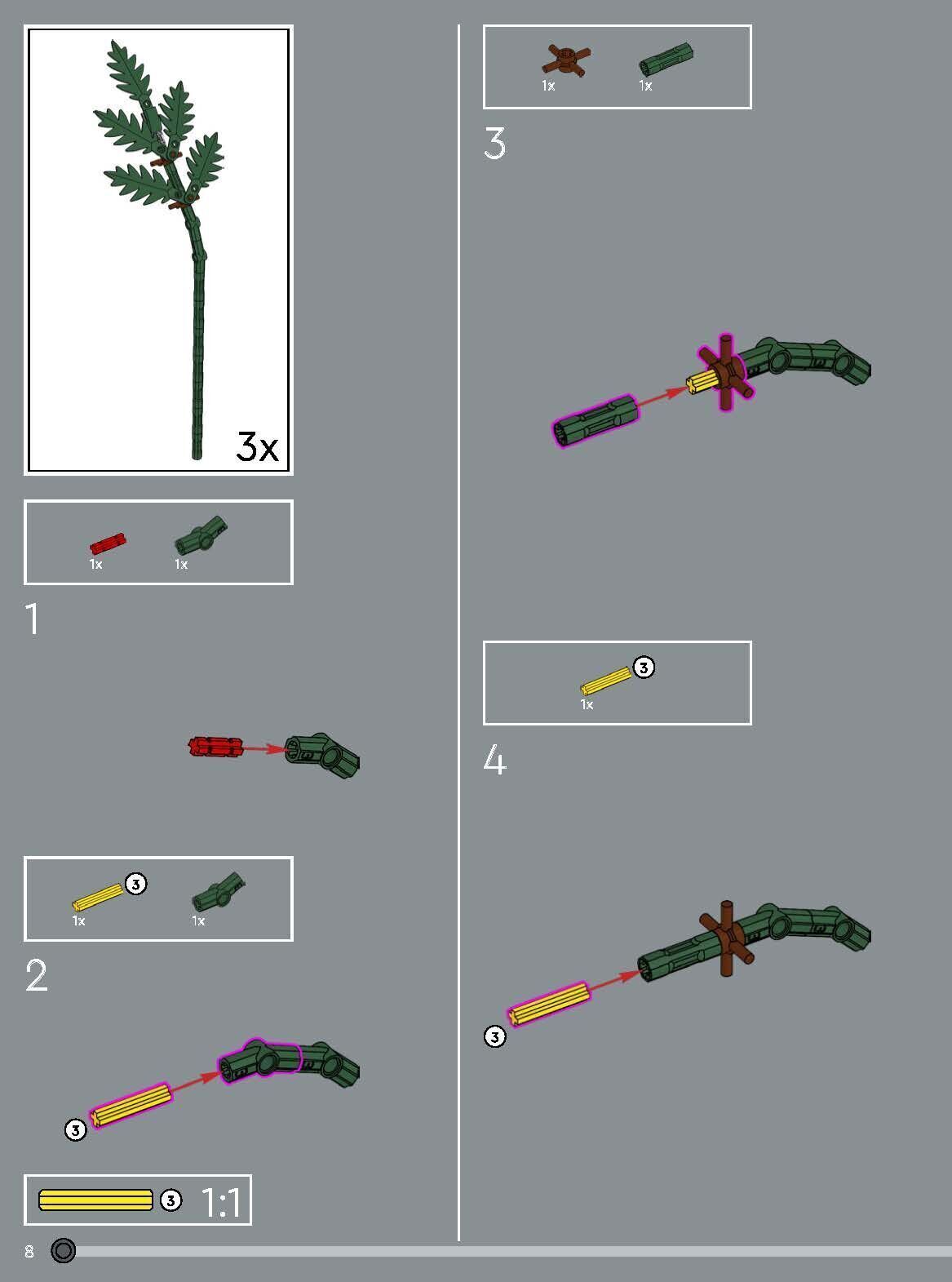 TwindBricks3D - 10313 Wildflower Bouquet 3D print model_2