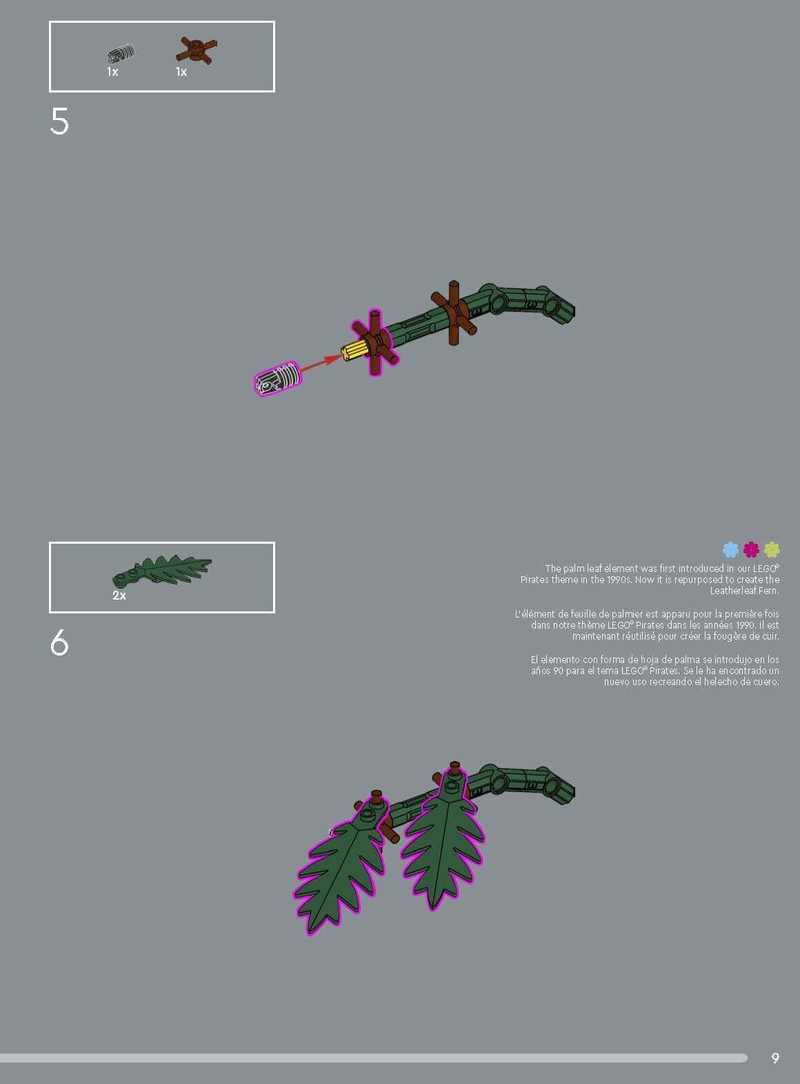 TwindBricks3D - 10313 Wildflower Bouquet 3D print model_3