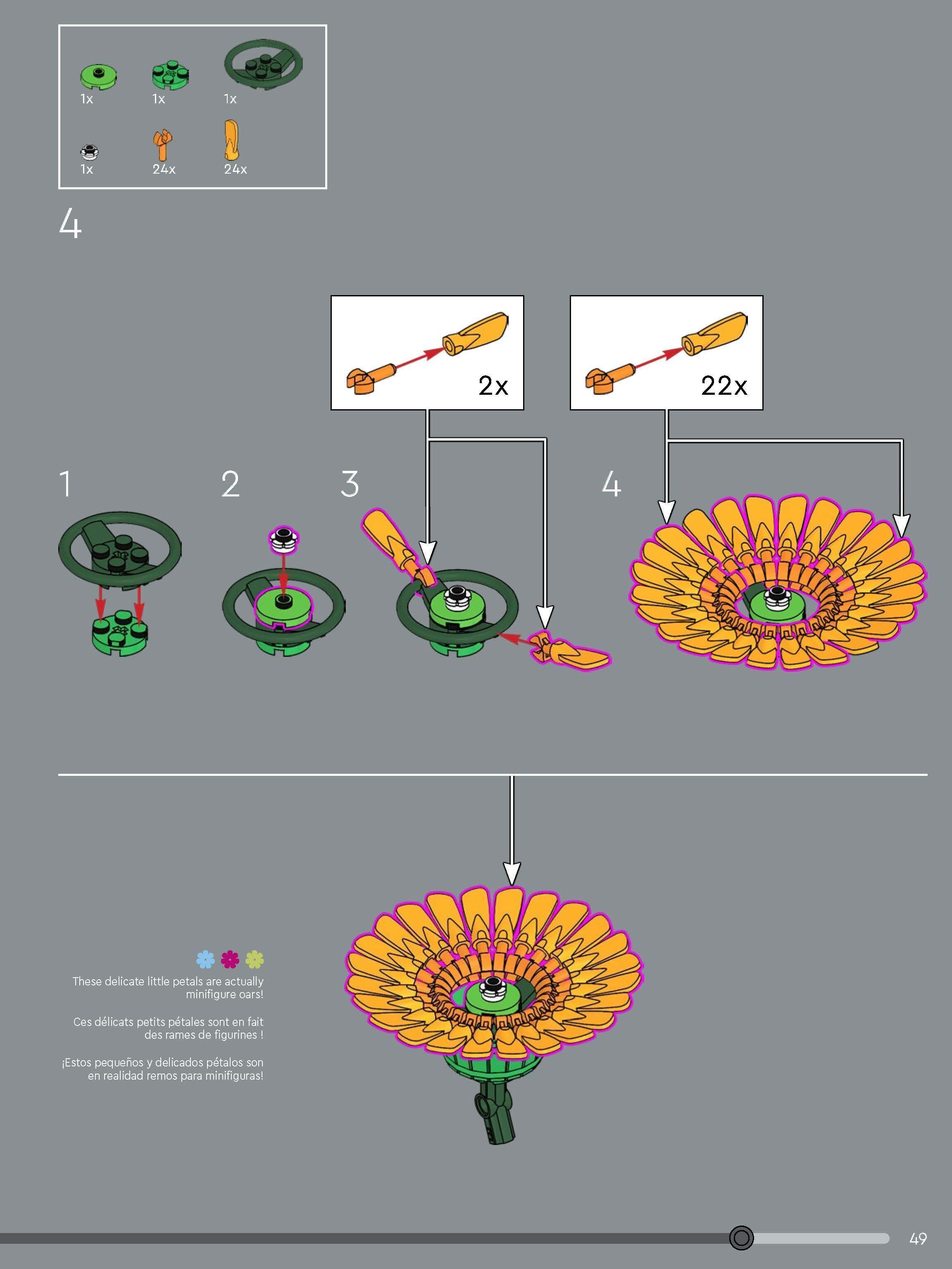 TwindBricks3D - 10313 Wildflower Bouquet 3D print model_36
