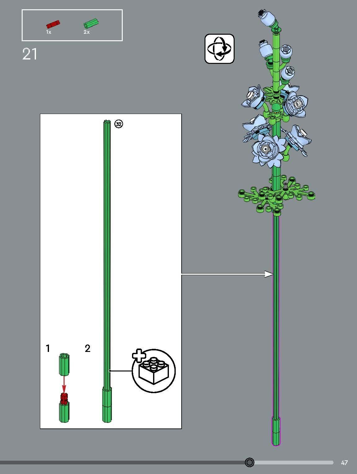 TwindBricks3D - 10313 Wildflower Bouquet 3D print model_39