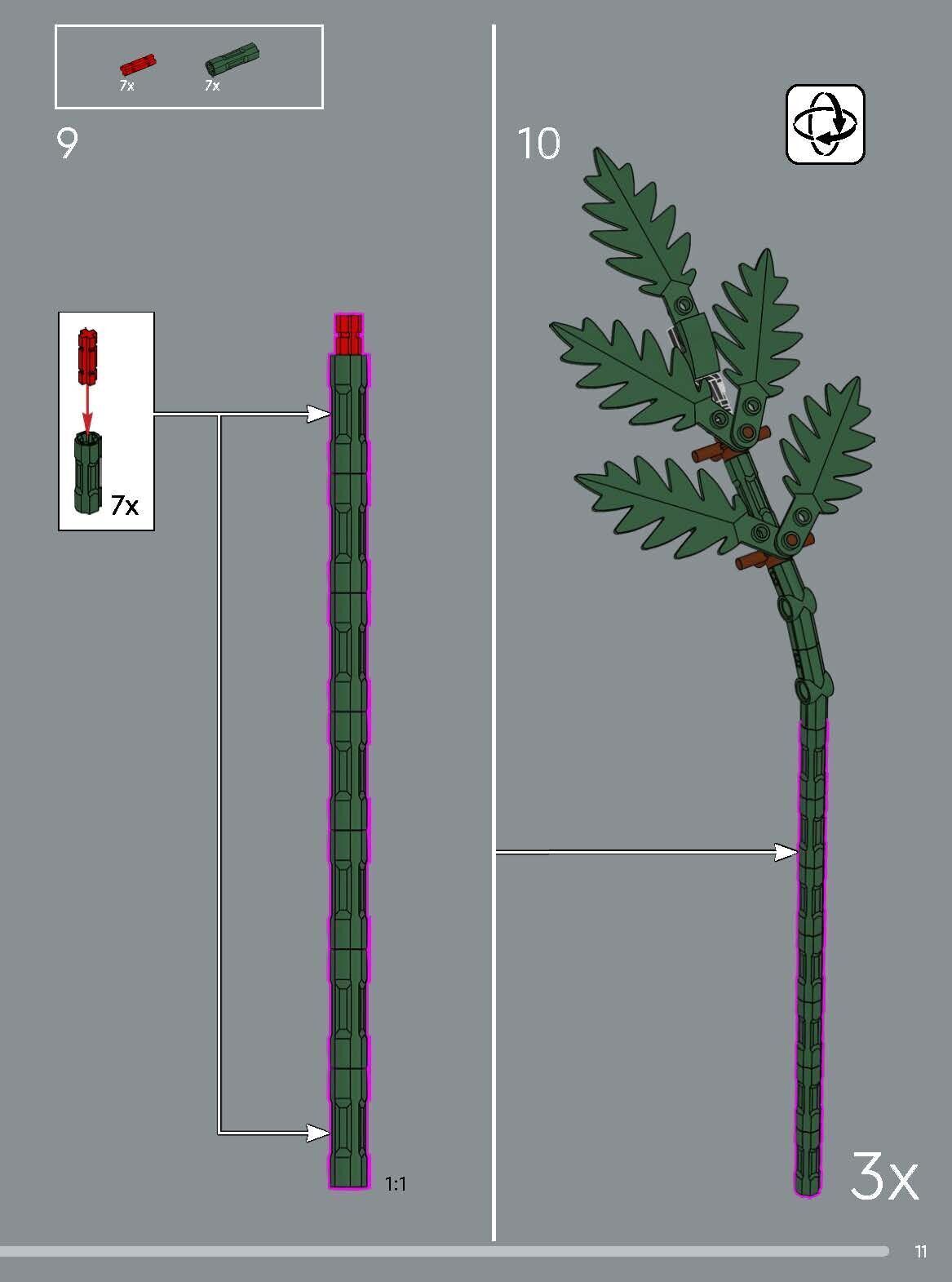 TwindBricks3D - 10313 Wildflower Bouquet 3D print model_15
