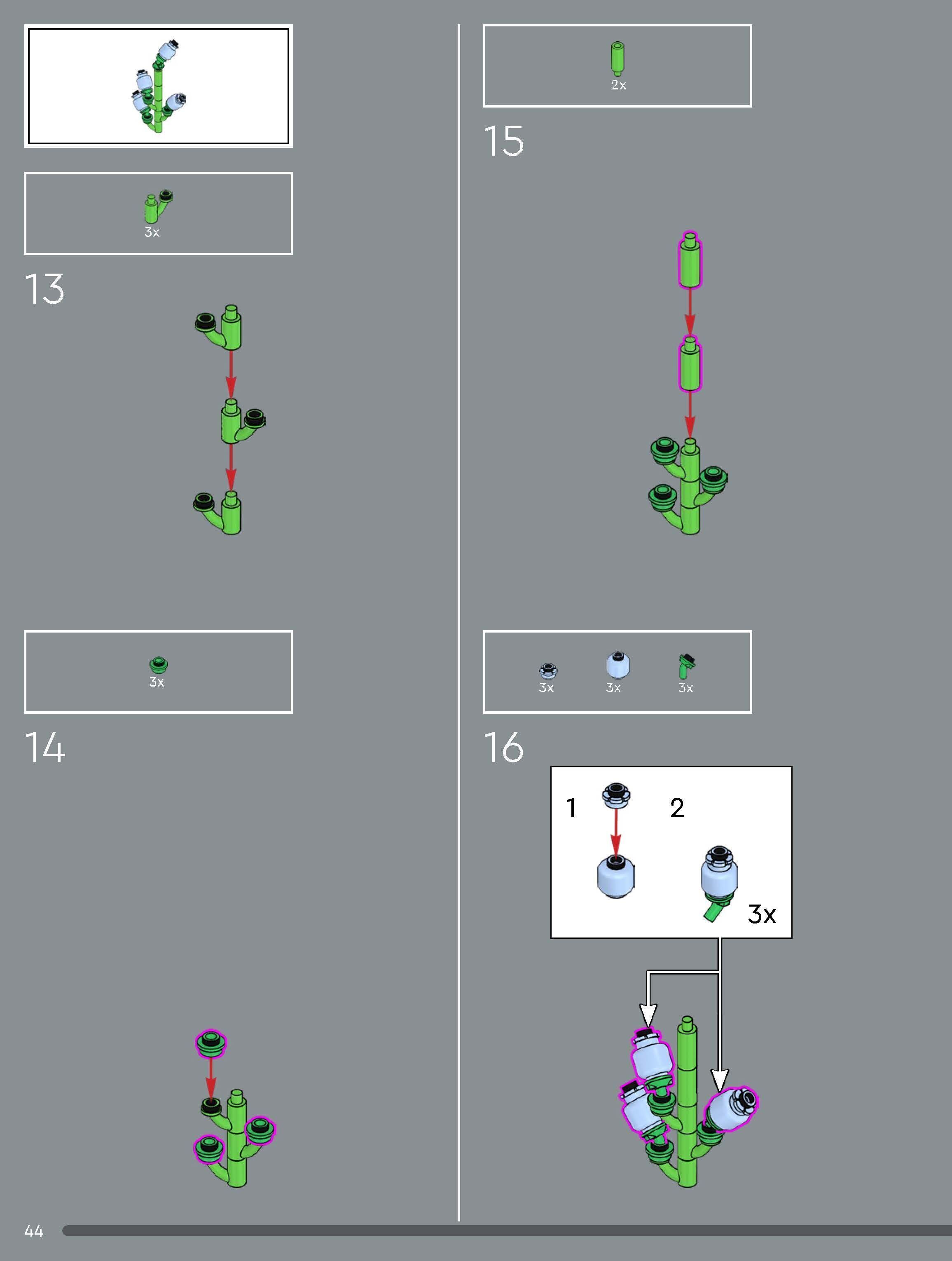 TwindBricks3D - 10313 Wildflower Bouquet 3D print model_38