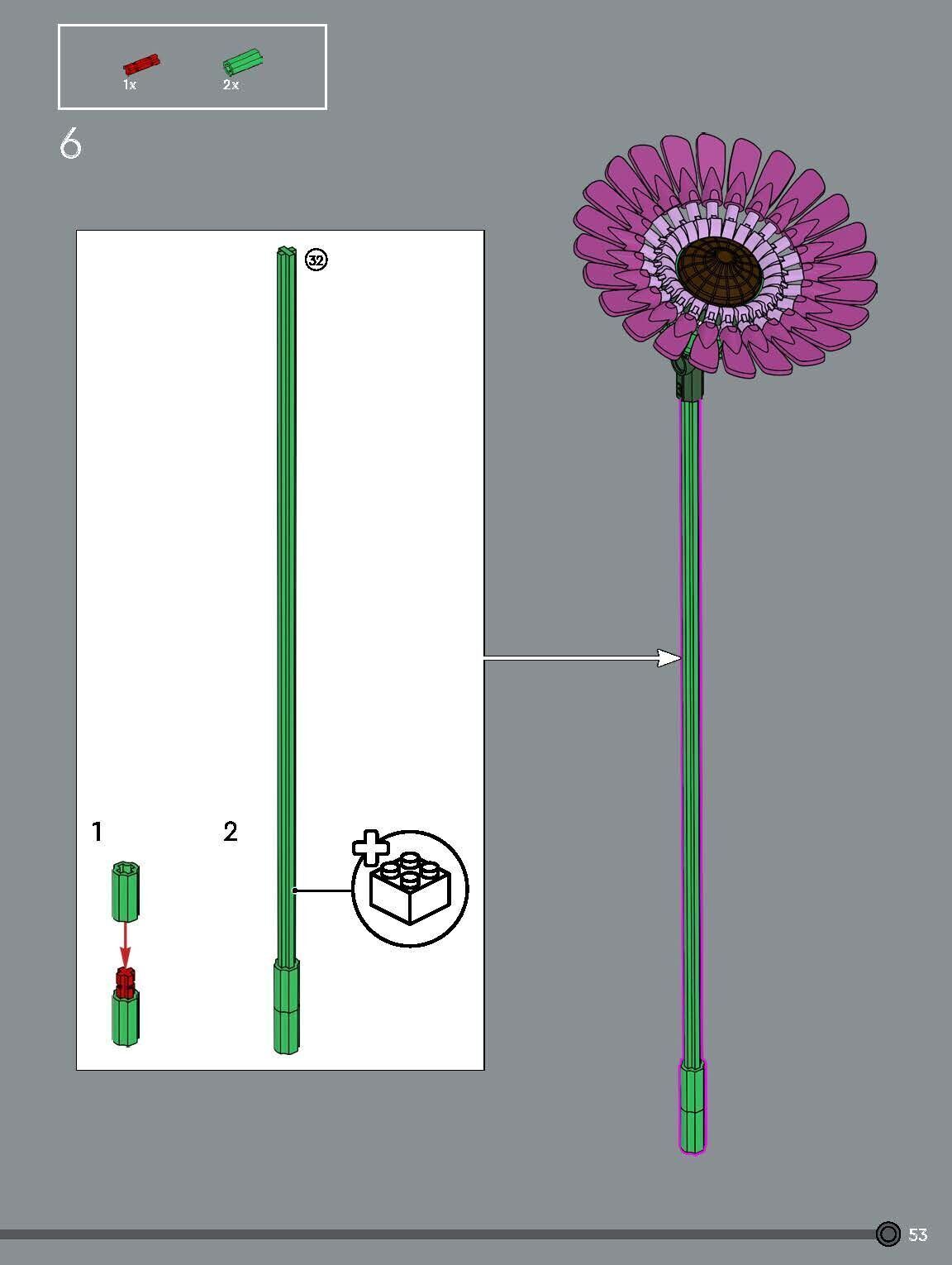 TwindBricks3D - 10313 Wildflower Bouquet 3D print model_44