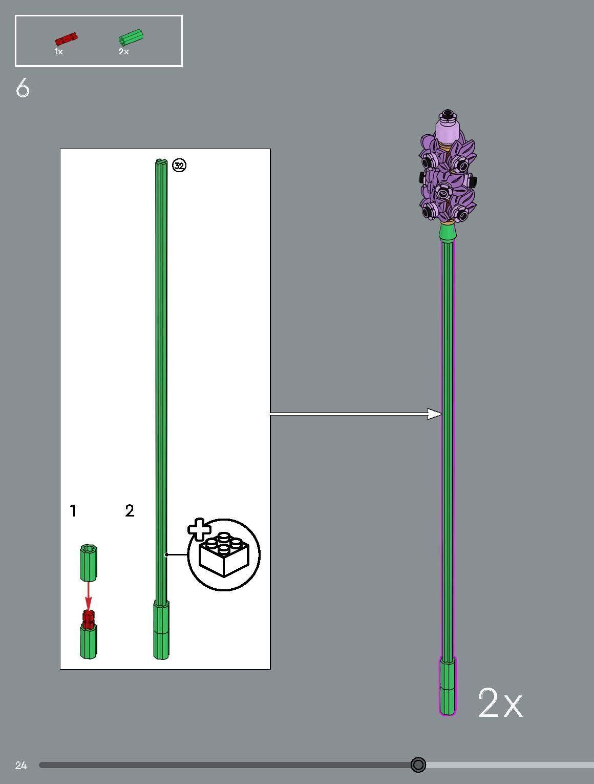 TwindBricks3D - 10313 Wildflower Bouquet 3D print model_17