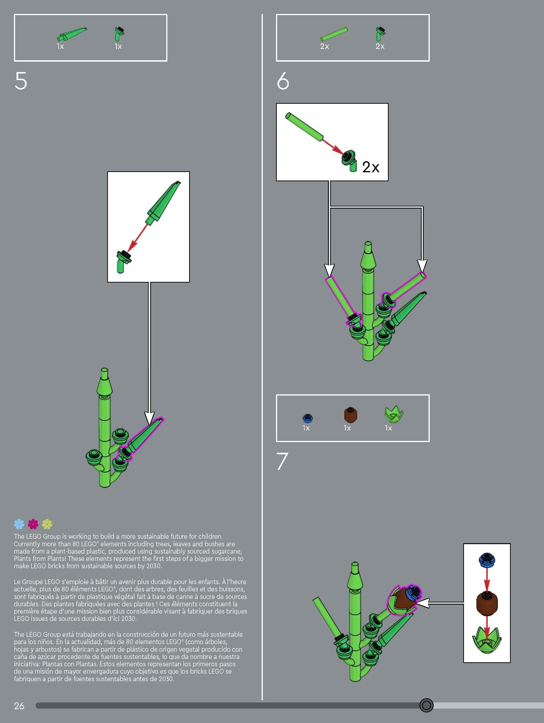 TwindBricks3D - 10313 Wildflower Bouquet 3D print model_23