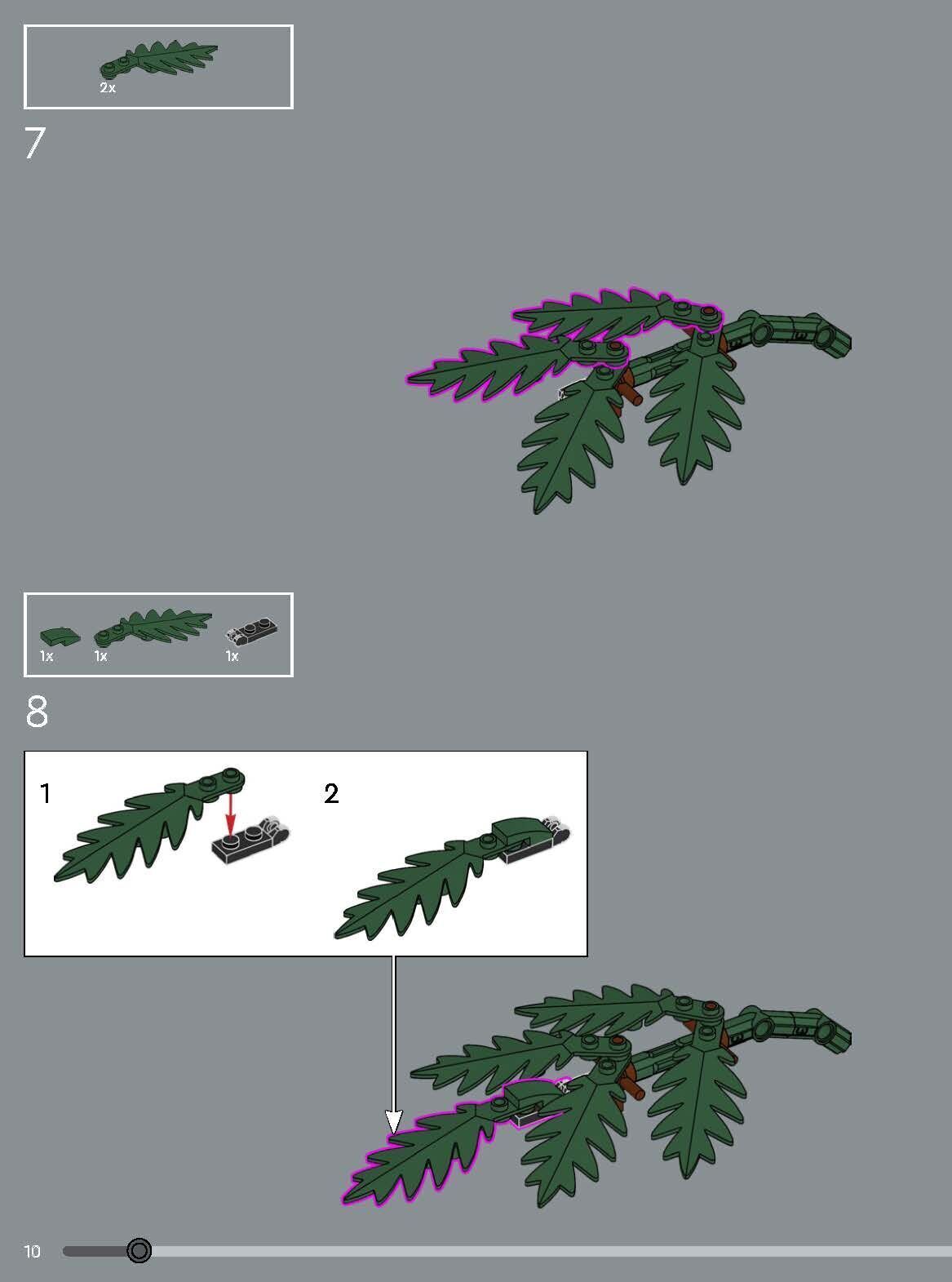 TwindBricks3D - 10313 Wildflower Bouquet 3D print model_11