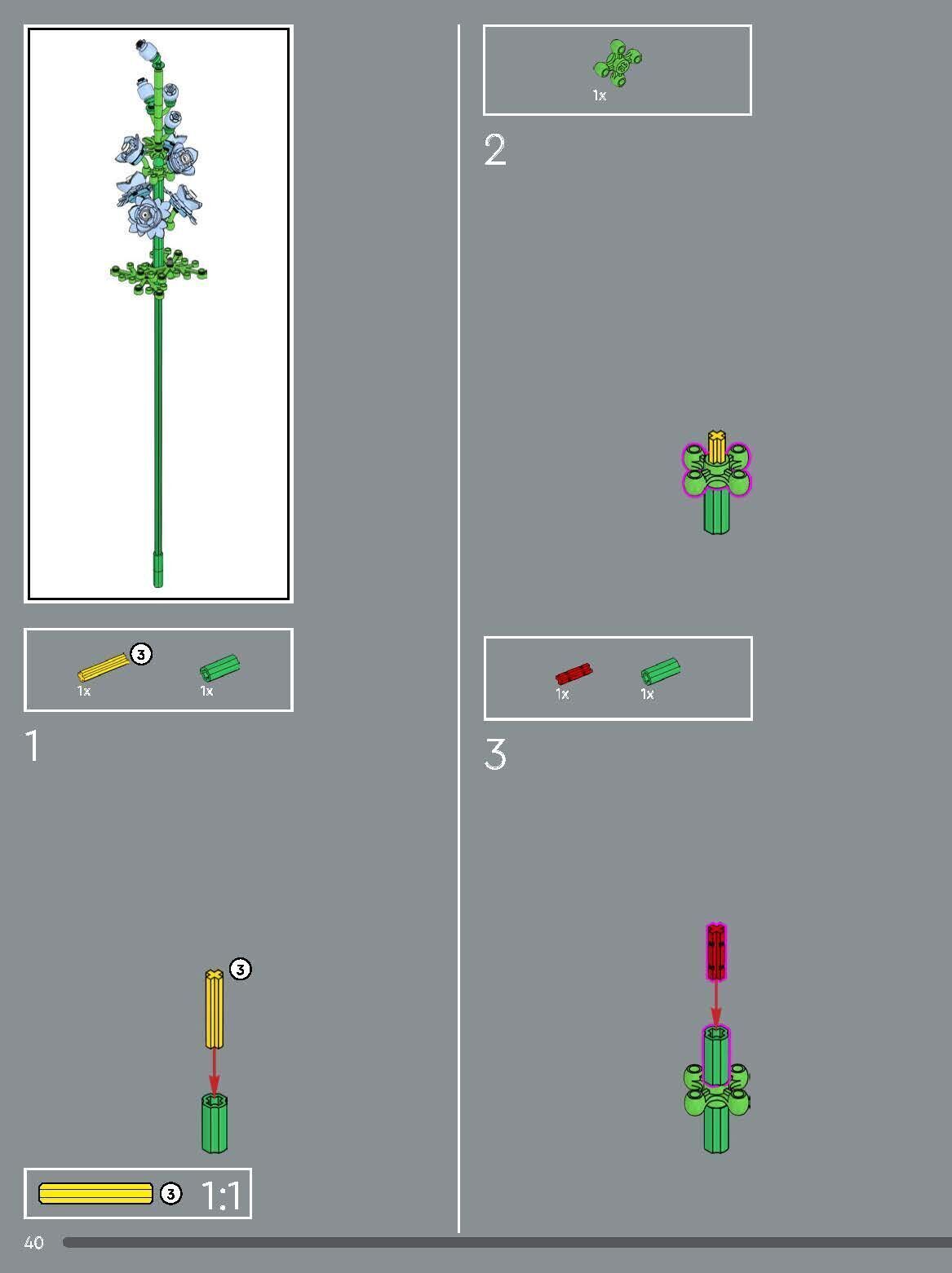 TwindBricks3D - 10313 Wildflower Bouquet 3D print model_34
