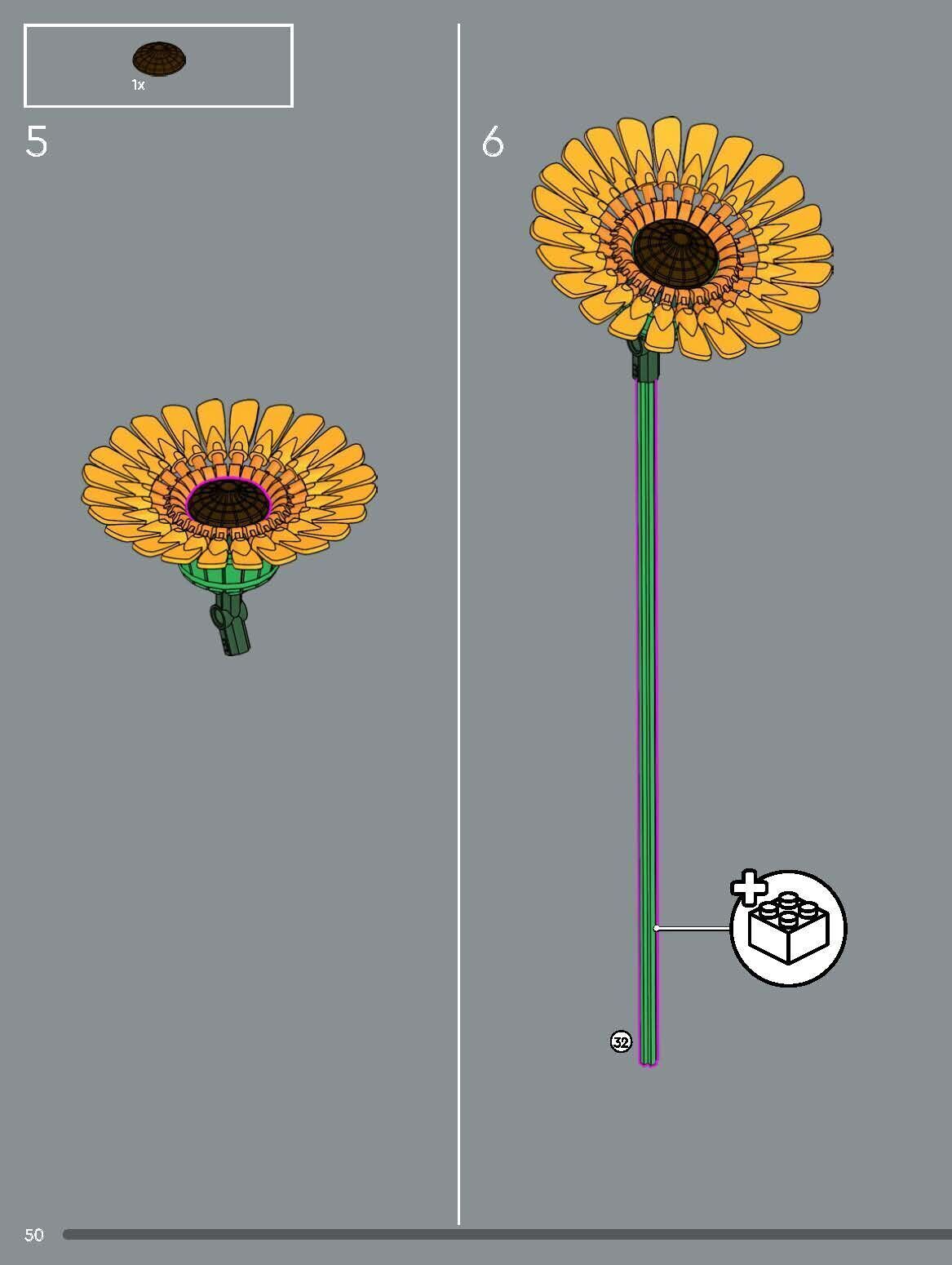 TwindBricks3D - 10313 Wildflower Bouquet 3D print model_47