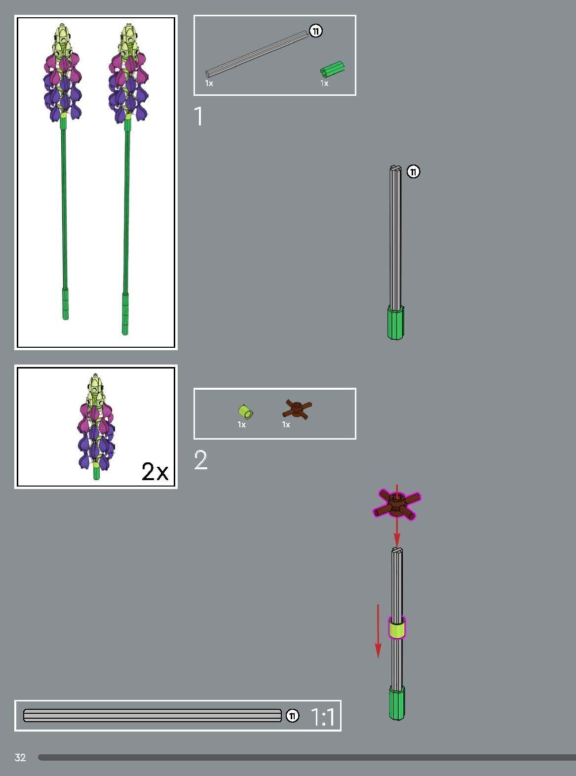 TwindBricks3D - 10313 Wildflower Bouquet 3D print model_25
