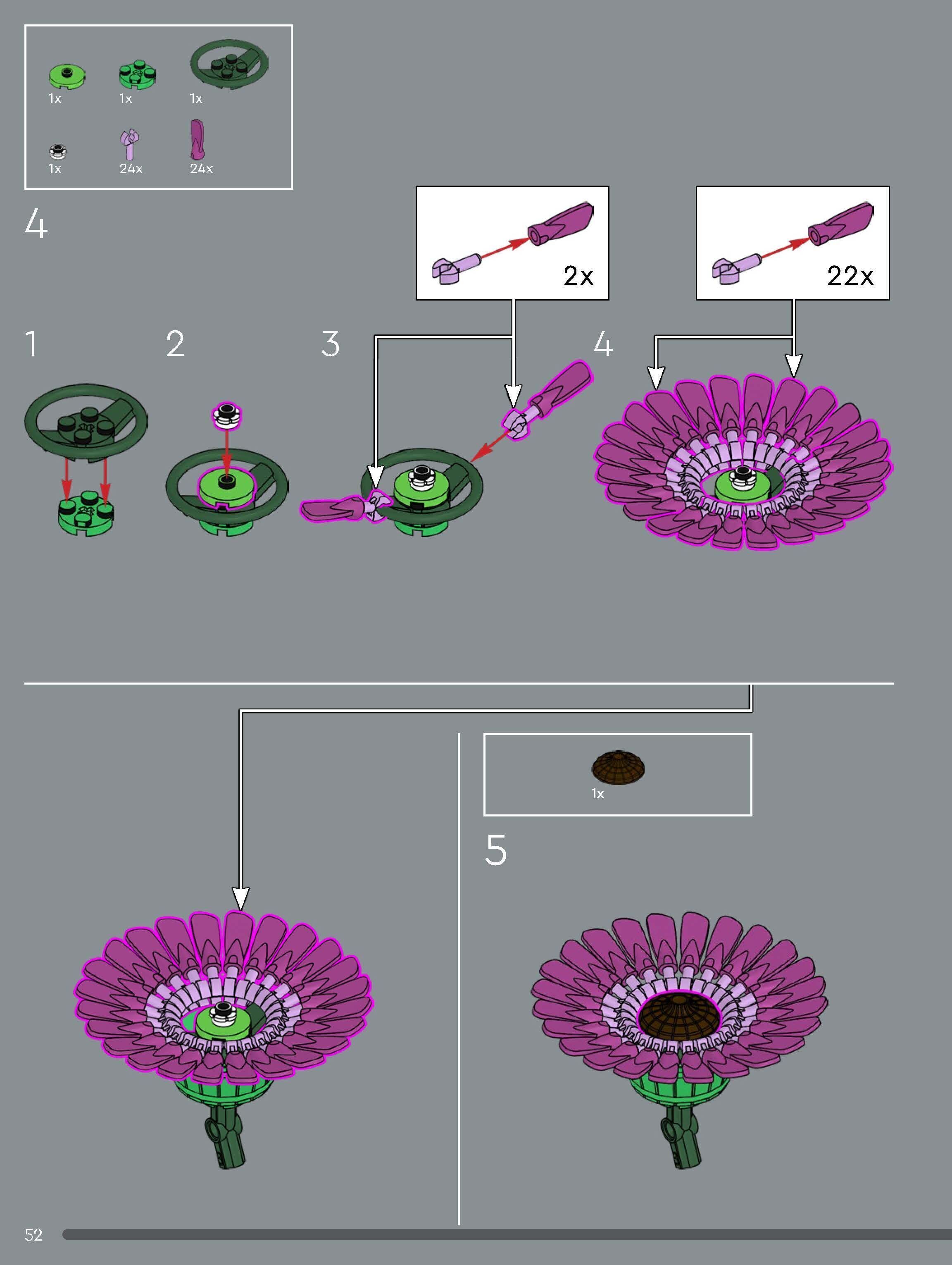 TwindBricks3D - 10313 Wildflower Bouquet 3D print model_43