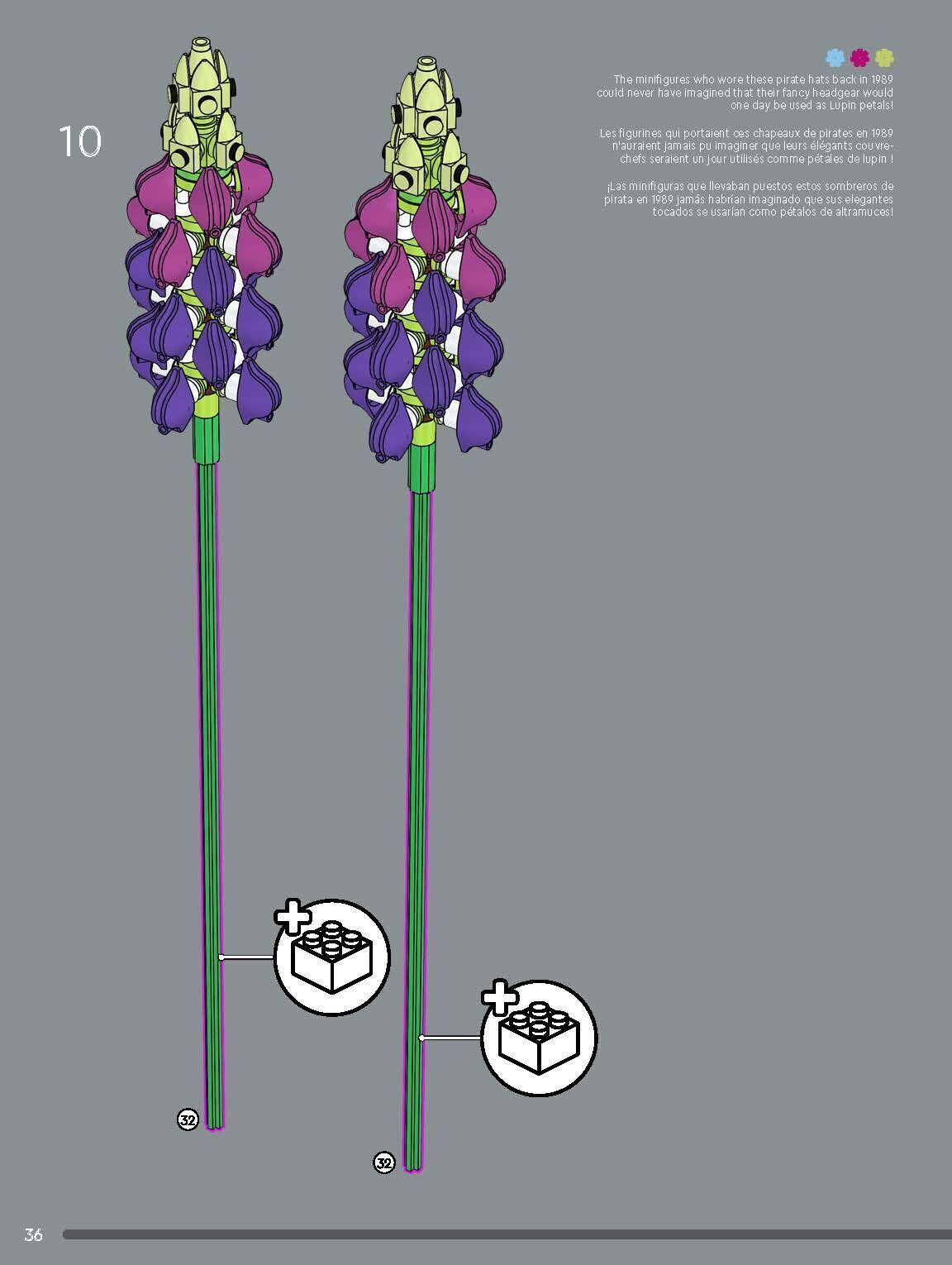 TwindBricks3D - 10313 Wildflower Bouquet 3D print model_29