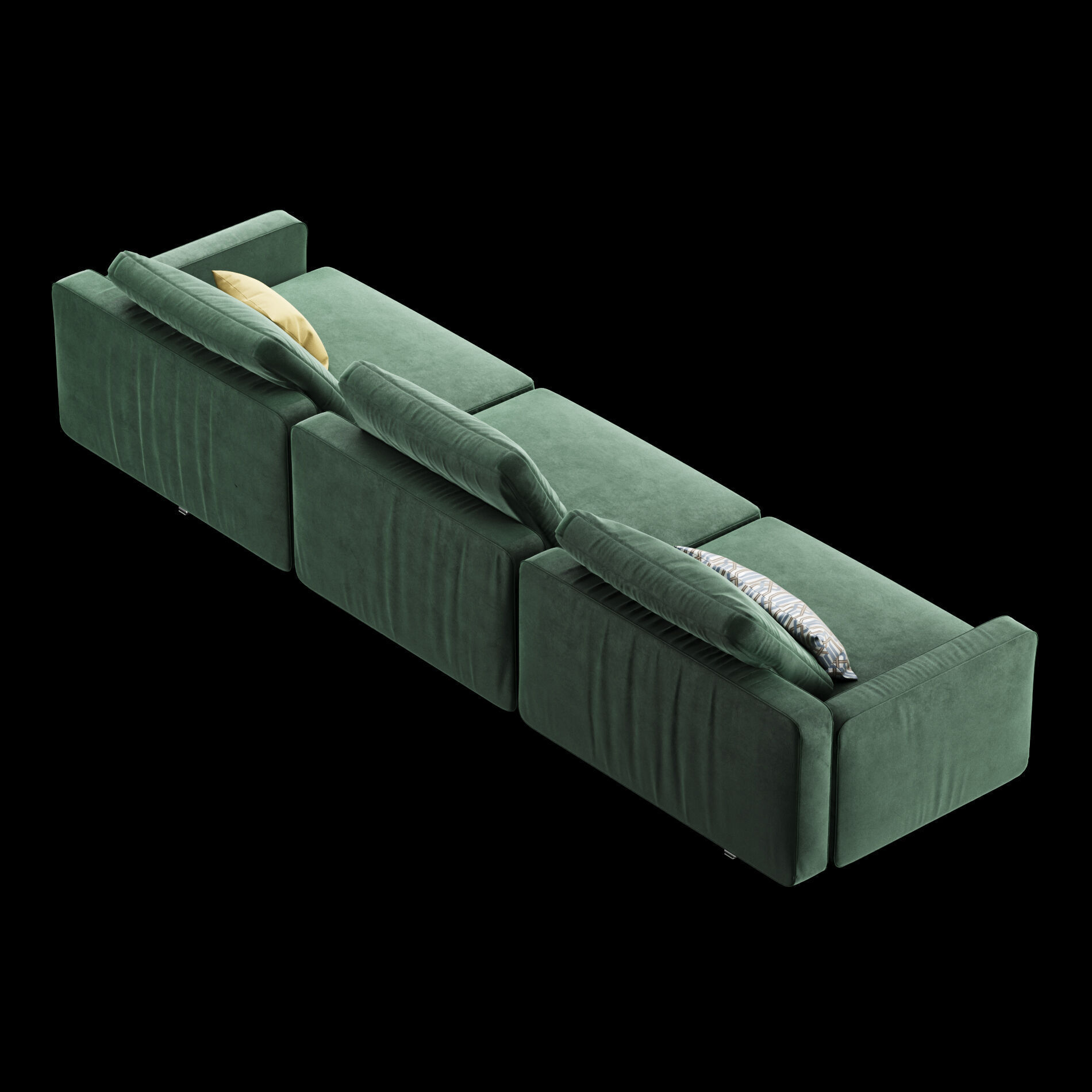 Modern sofa 2 3D model_6
