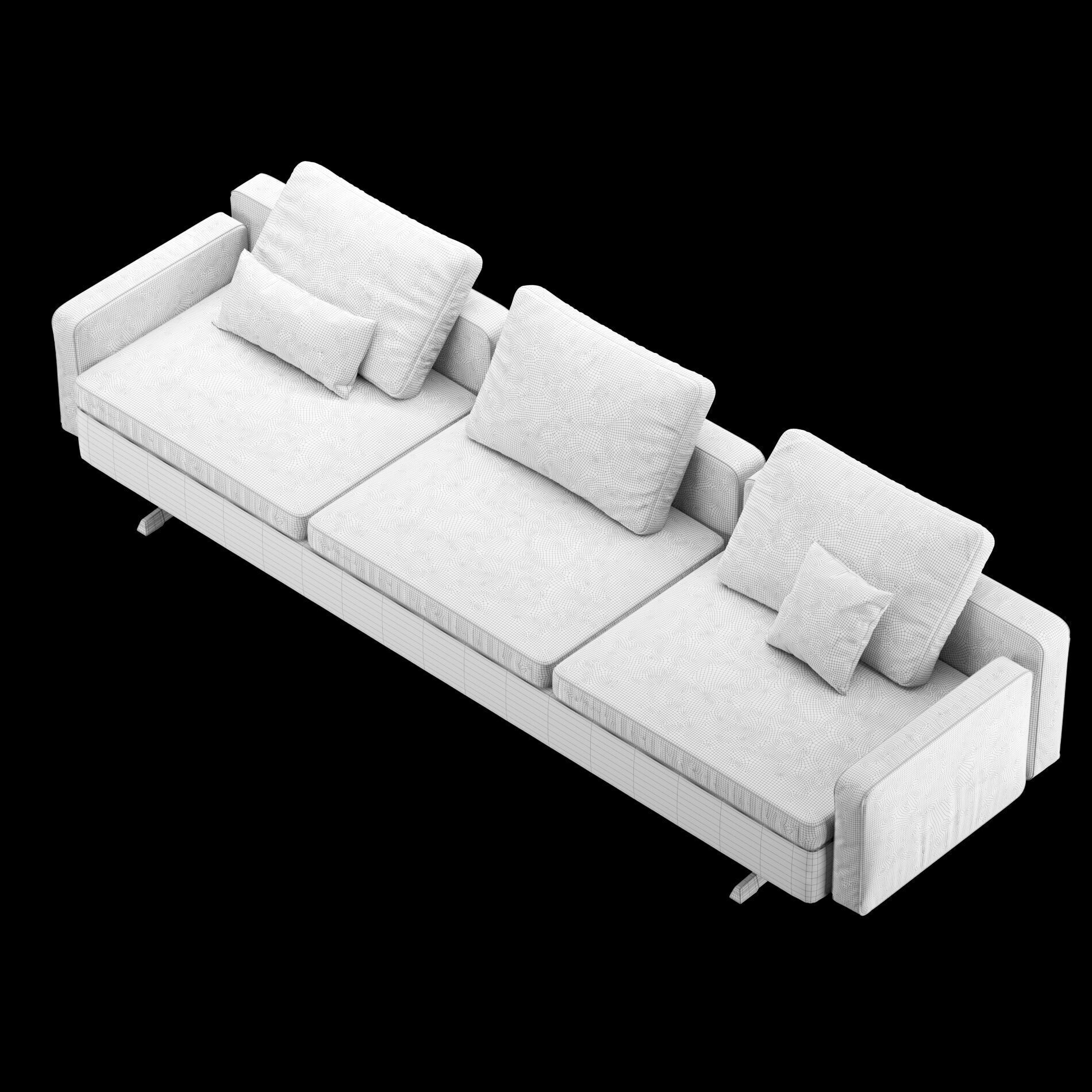 Modern sofa 2 3D model_5
