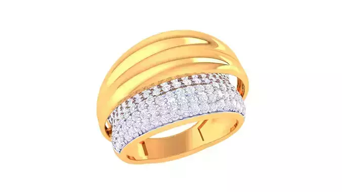 Women Ring MTL 3dm STL OBJ FBX Details