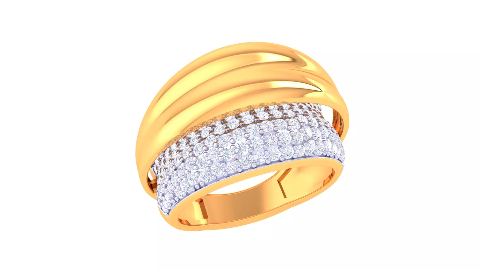 Women Ring MTL 3dm STL OBJ FBX Details 3D print model