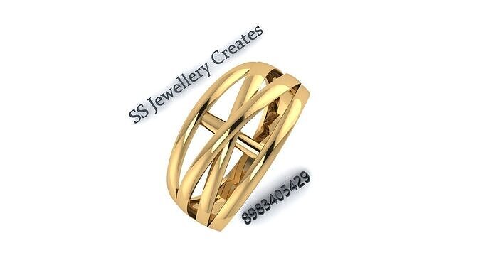 Paper Casting Rings 3D print model