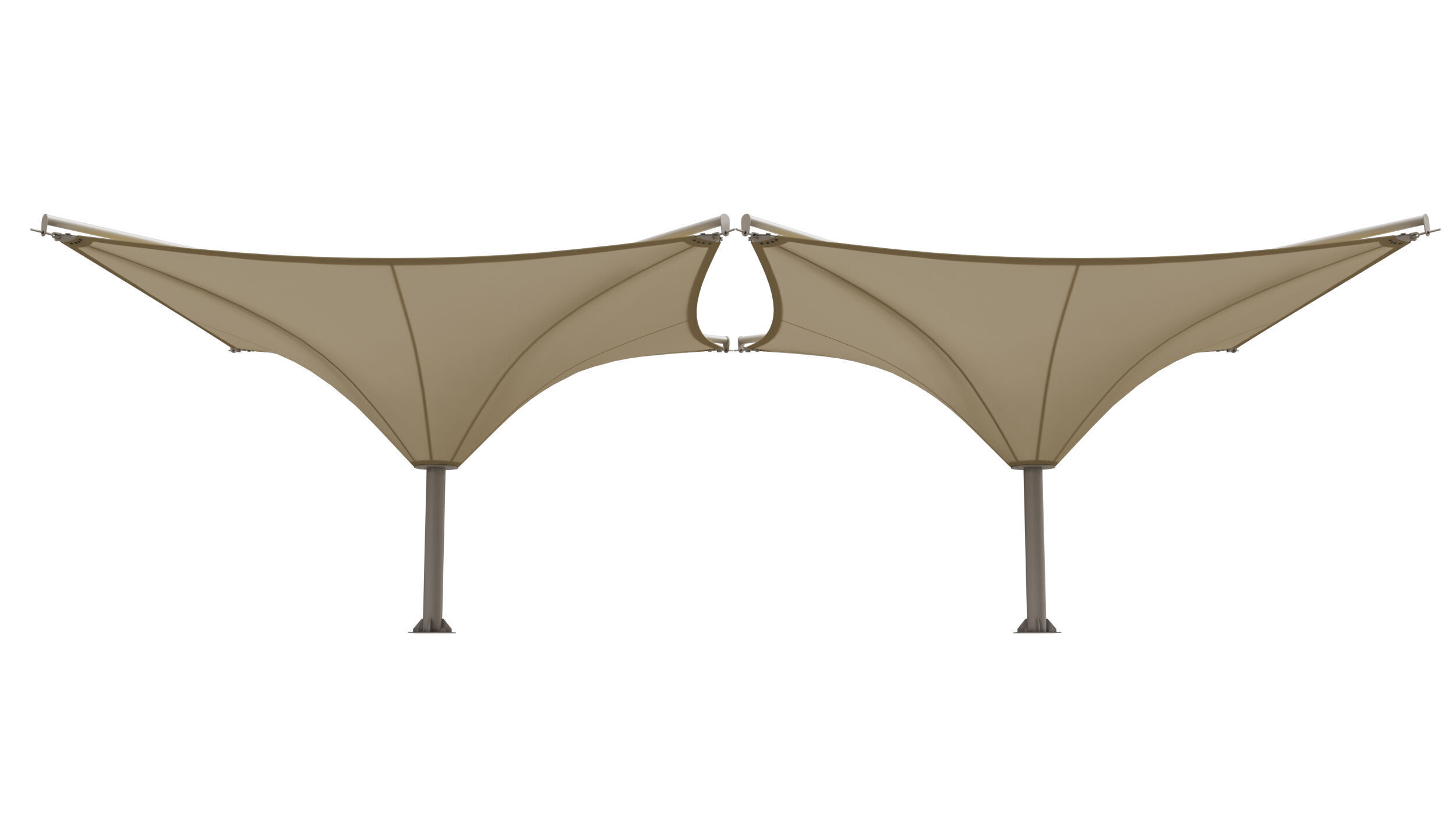 Parking SunShade 3D model_5