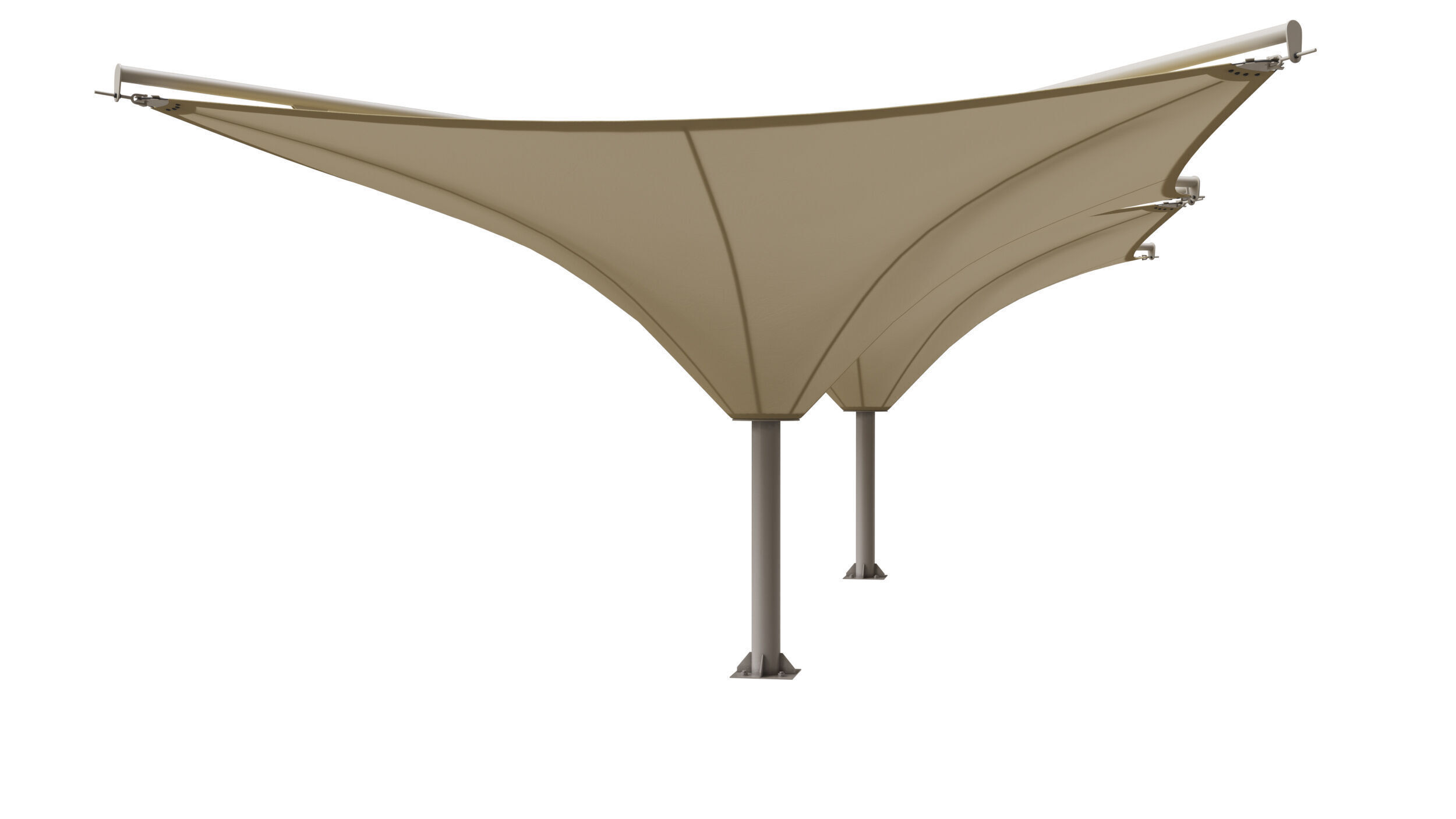 Parking SunShade 3D model_1