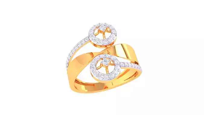 Women Ring MTL 3dm STL OBJ FBX Details