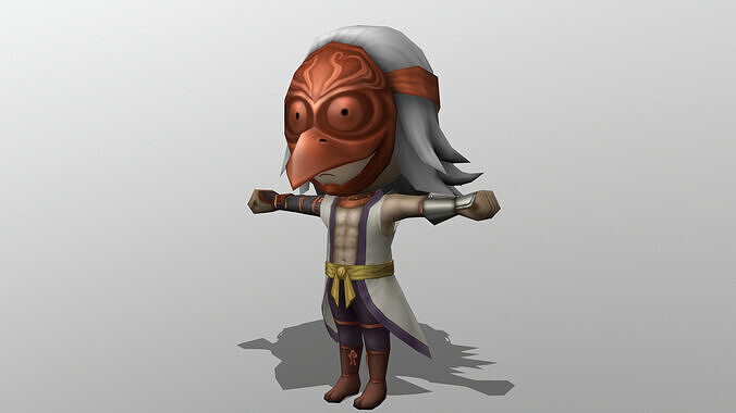 Tobinin Low-poly 3D model