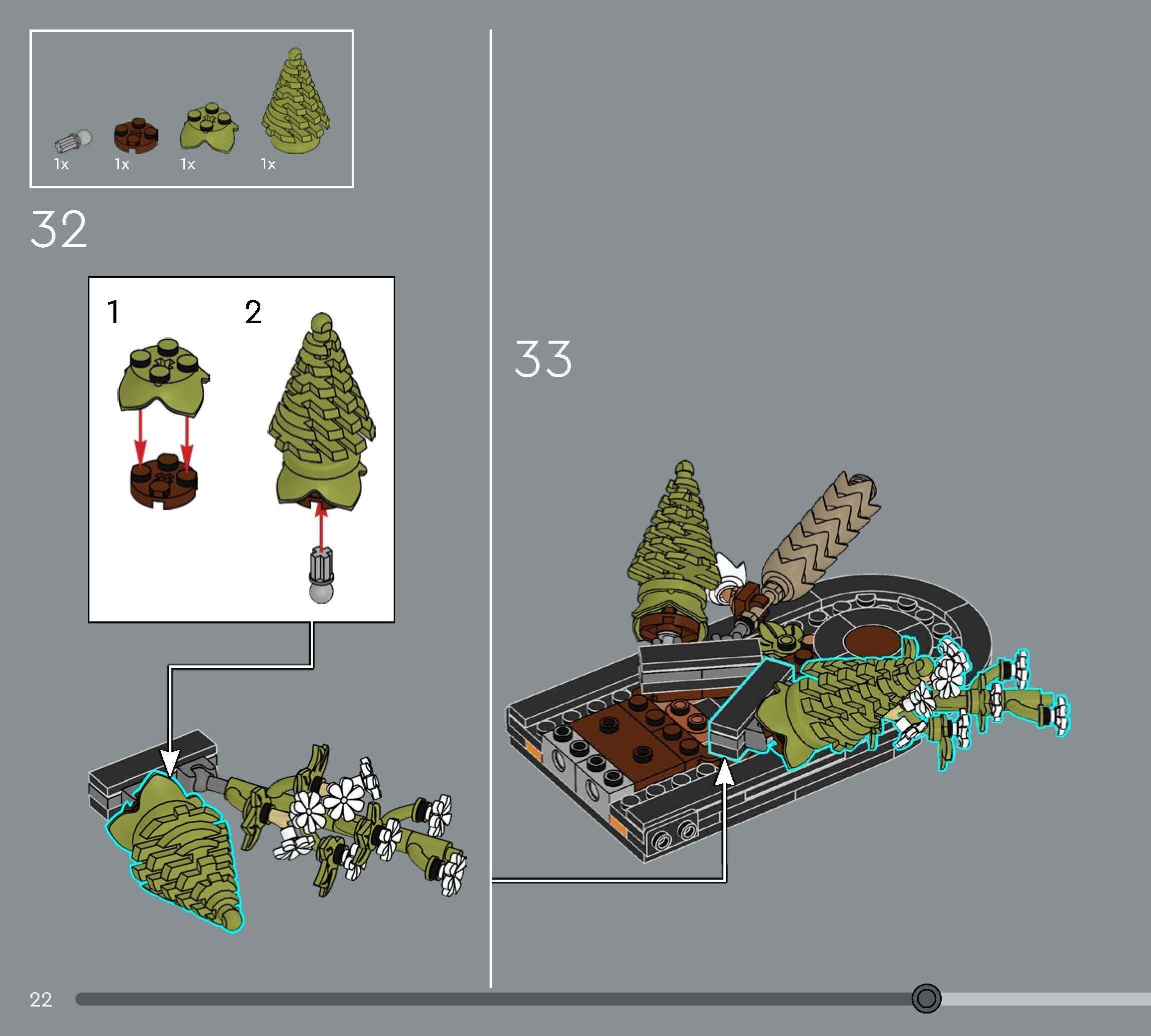 TwindBricks3D - 10314 Dried Flower Centerpiece 3D print model_17